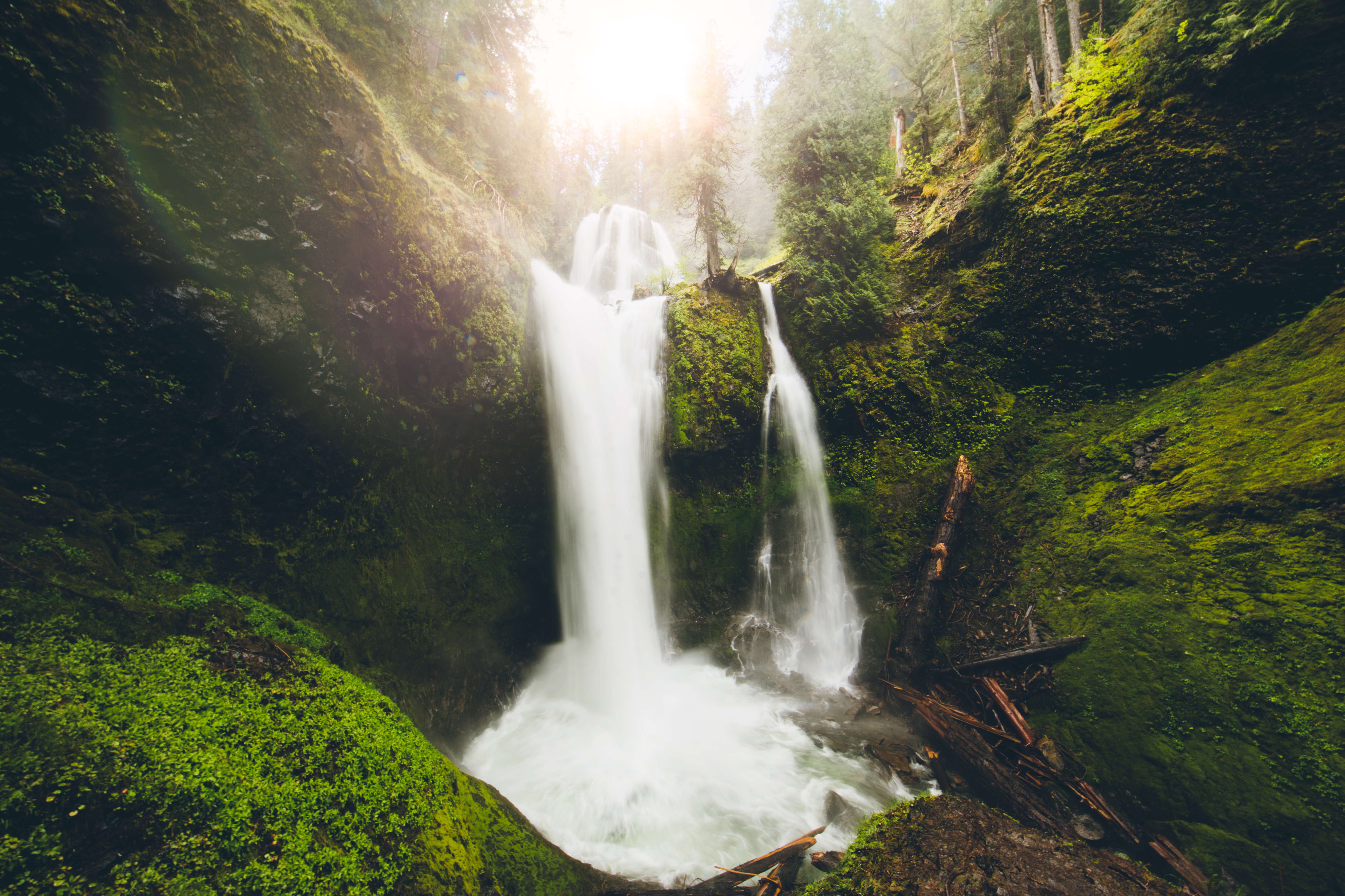 Laden Sie das Natur, Wasserfälle, Wasserfall, Schaum, Moos, Erde/natur-Bild kostenlos auf Ihren PC-Desktop herunter