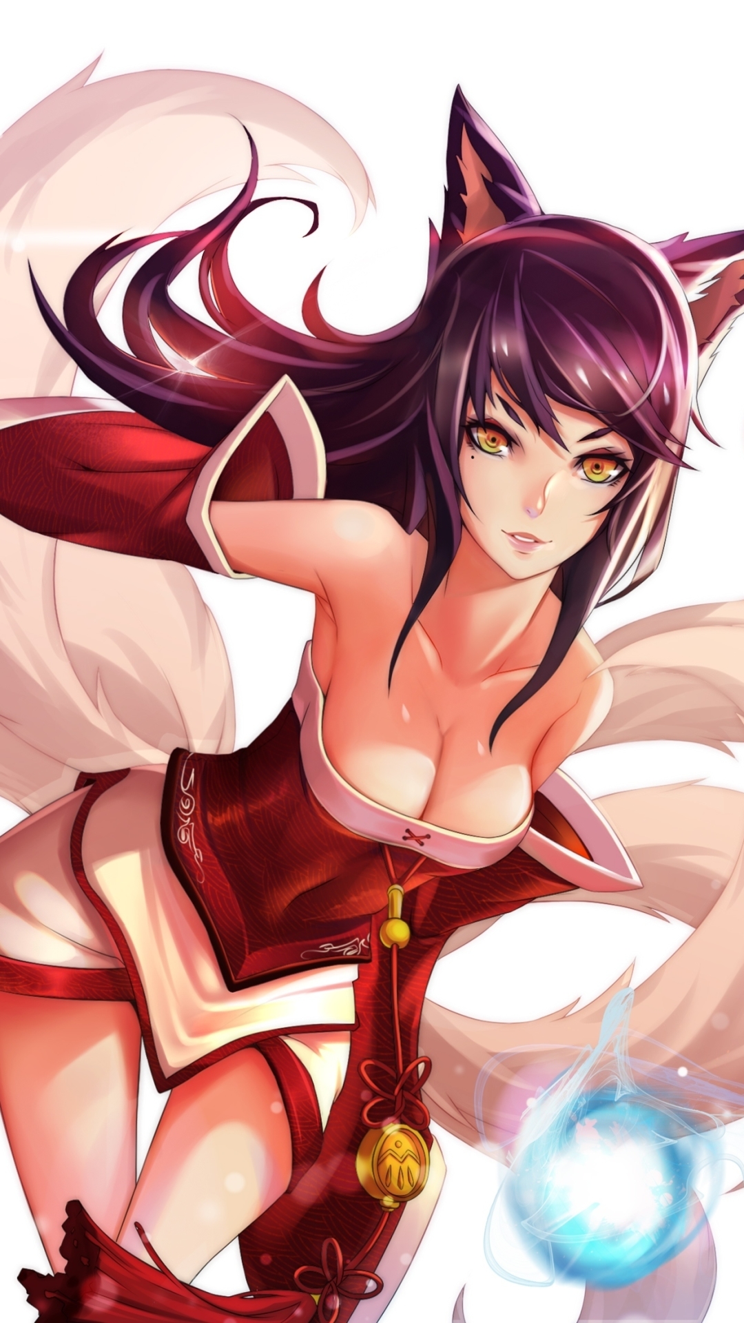 Descarga gratuita de fondo de pantalla para móvil de League Of Legends, Videojuego, Ahri (Liga De Leyendas).