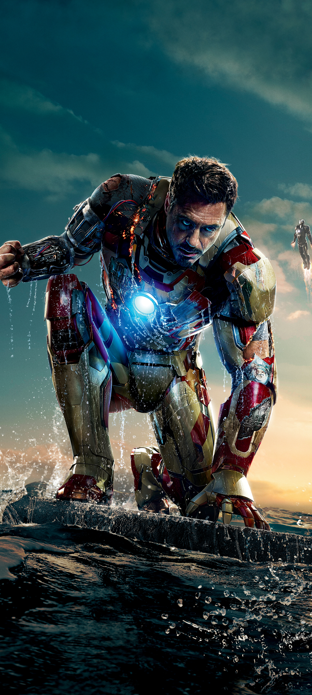 Download mobile wallpaper Iron Man, Avengers, Robert Downey Jr, Movie, Tony Stark, Iron Man 3 for free.