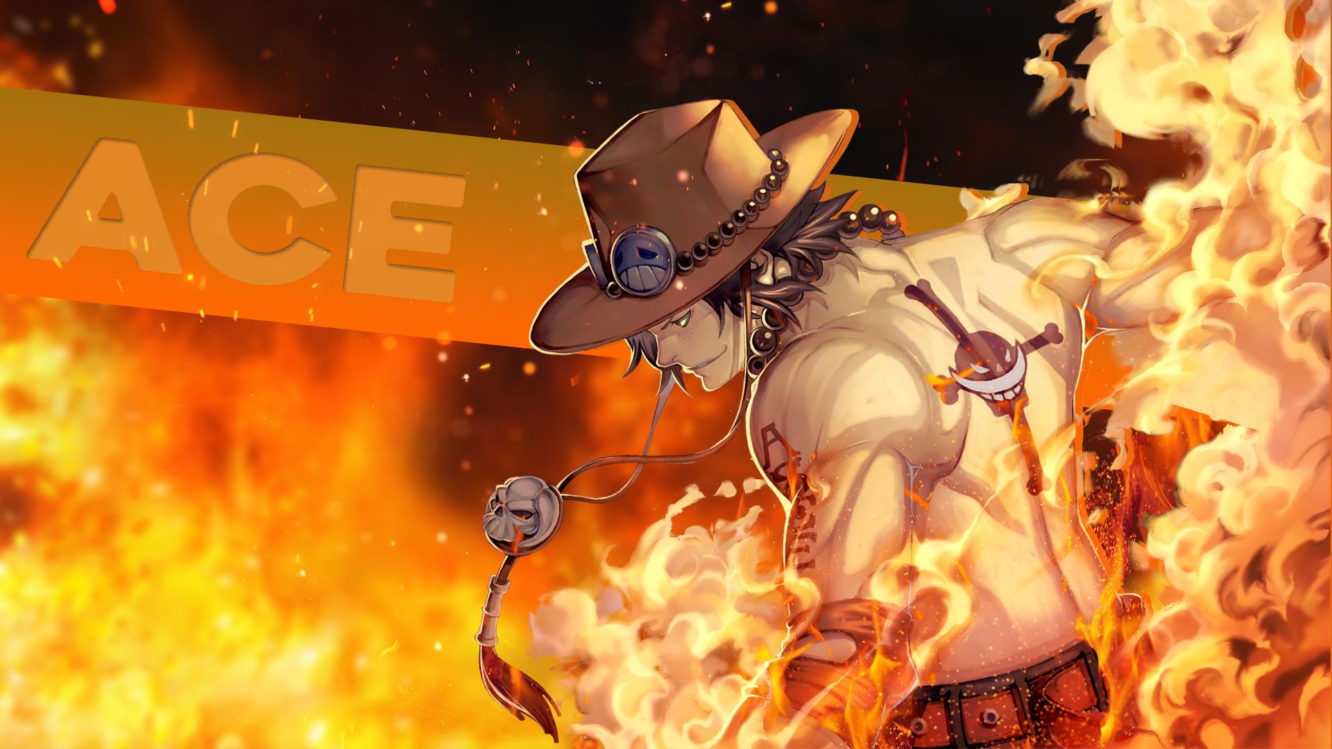 Handy-Wallpaper Animes, Portgas D Ace, One Piece kostenlos herunterladen.