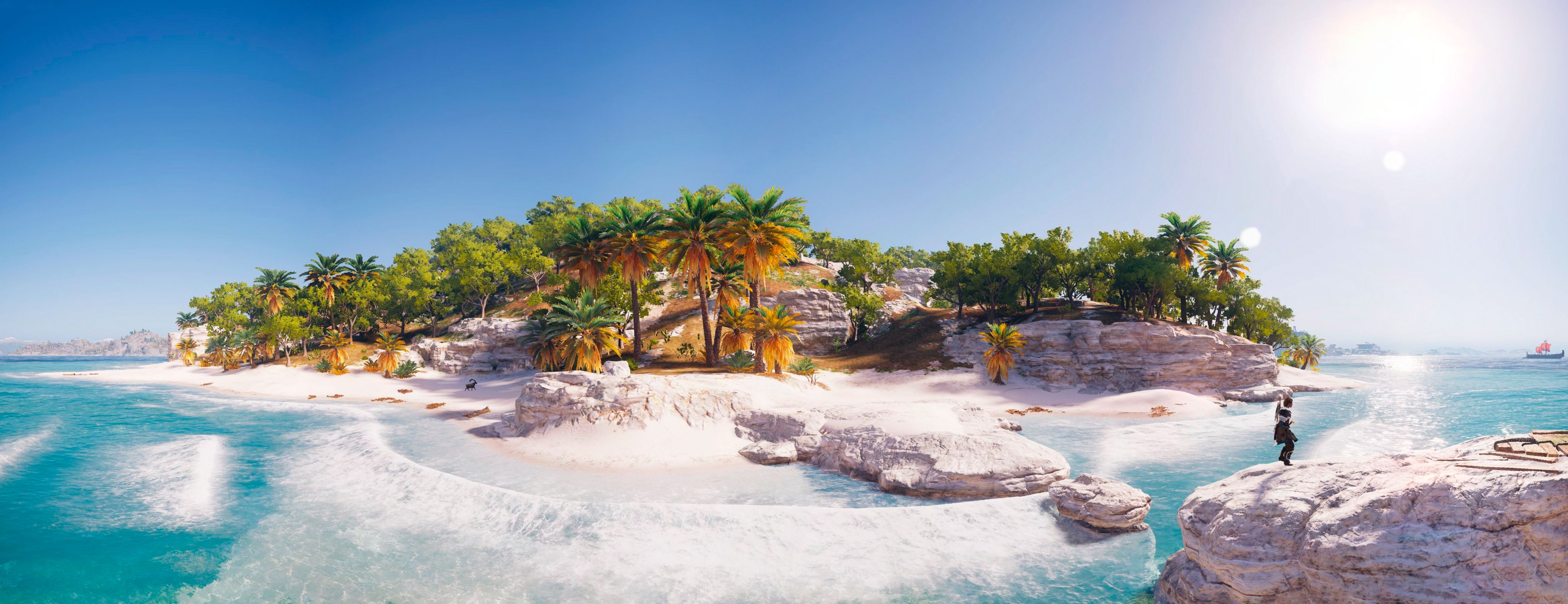 Laden Sie das Computerspiele, Assassin's Creed: Odyssey-Bild kostenlos auf Ihren PC-Desktop herunter