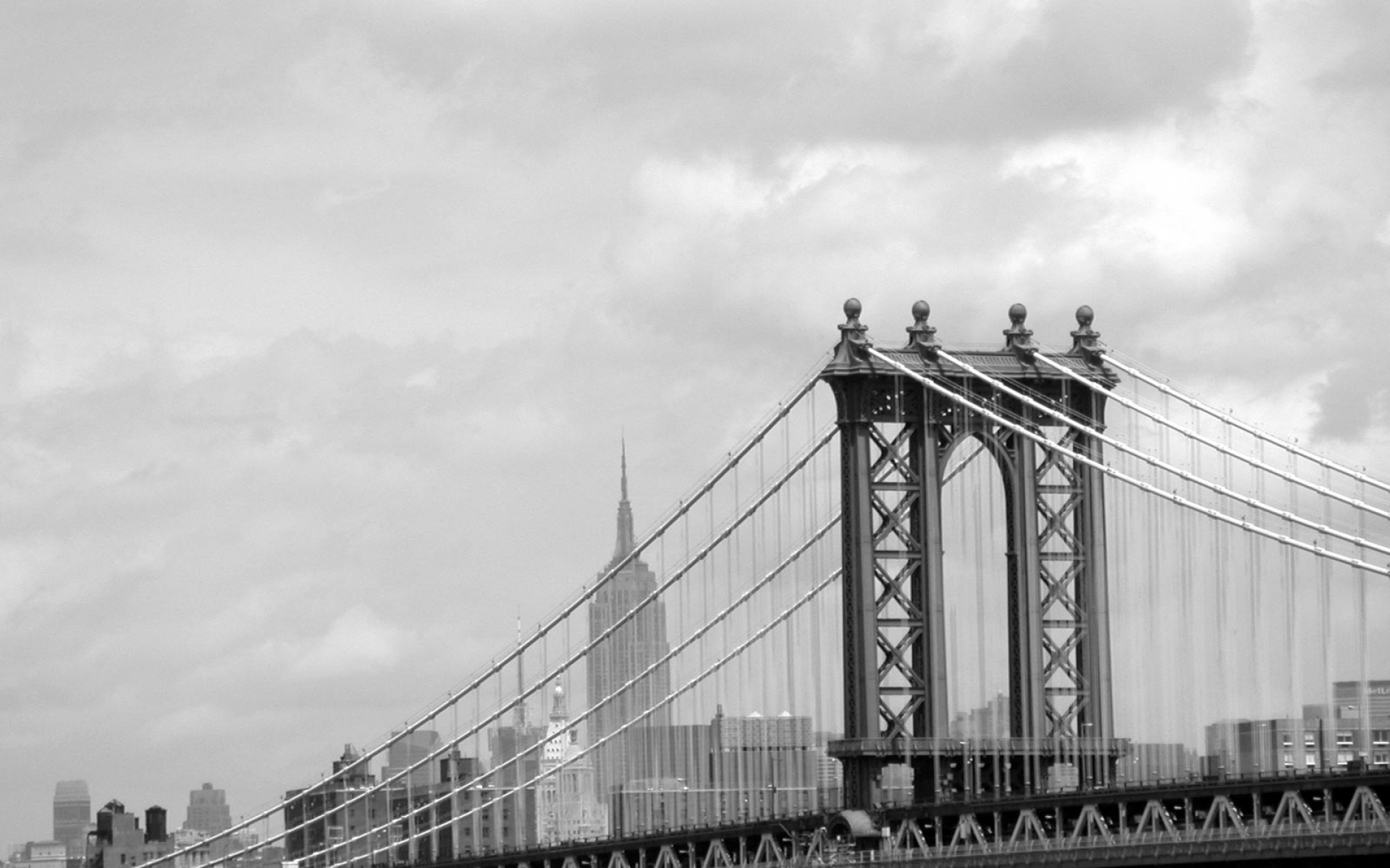 290136 скачать обои сделано человеком, манхэттенский мост, мосты - заставки и картинки бесплатно