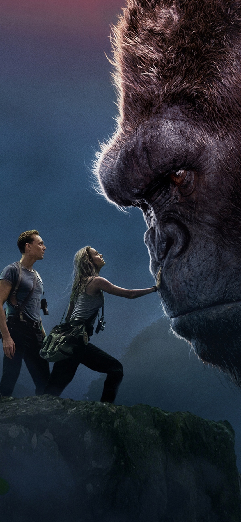 Baixar papel de parede para celular de King Kong, Filme, Tom Hiddleston, Brie Larson, Kong: A Ilha Da Caveira gratuito.