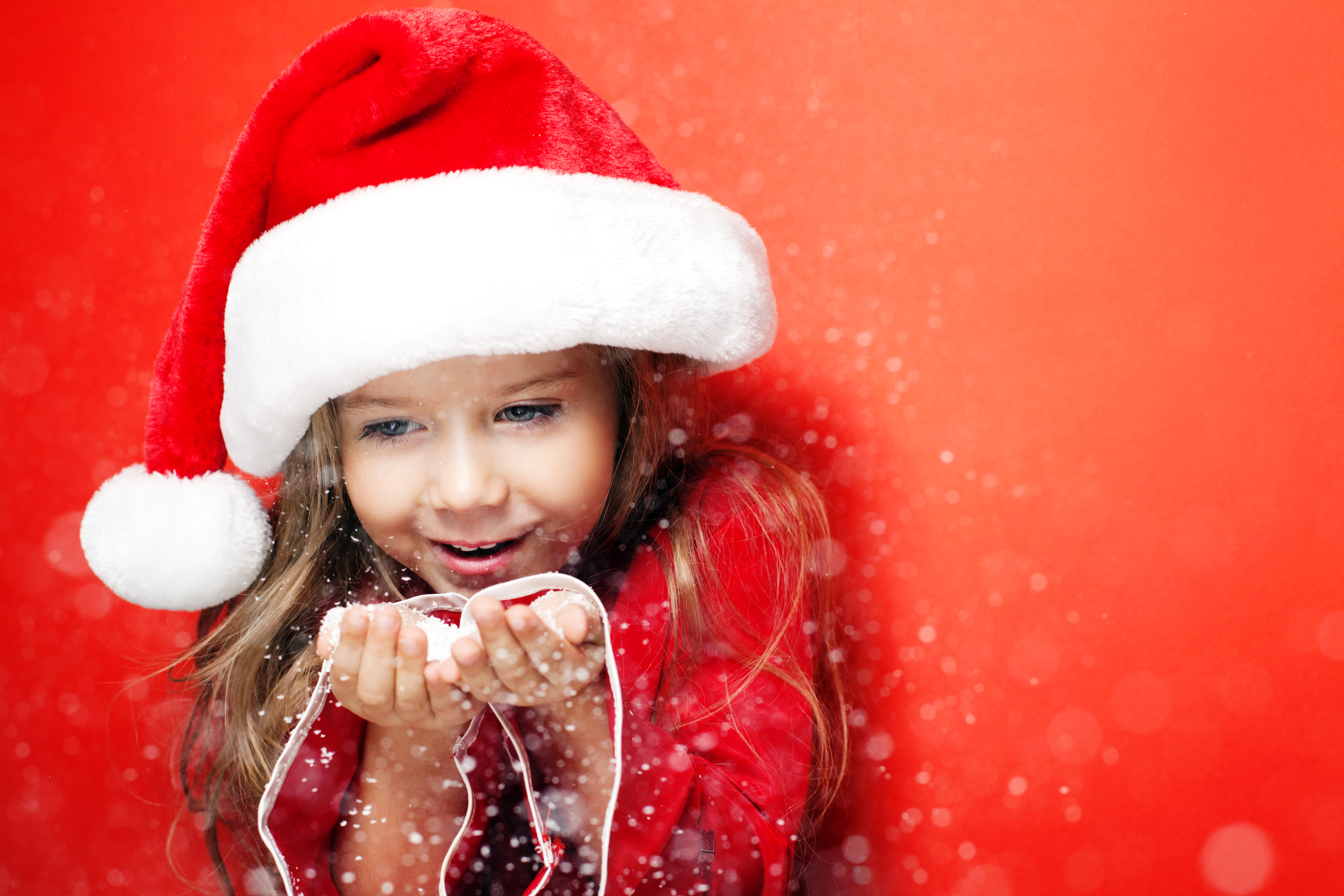 Скачать картинку Красный, Рождество, Праздничные, Шляпа Санты в телефон бесплатно.