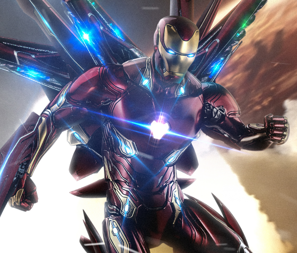 Download mobile wallpaper Iron Man, Avengers, Armor, Movie, Tony Stark, The Avengers, Avengers Endgame for free.