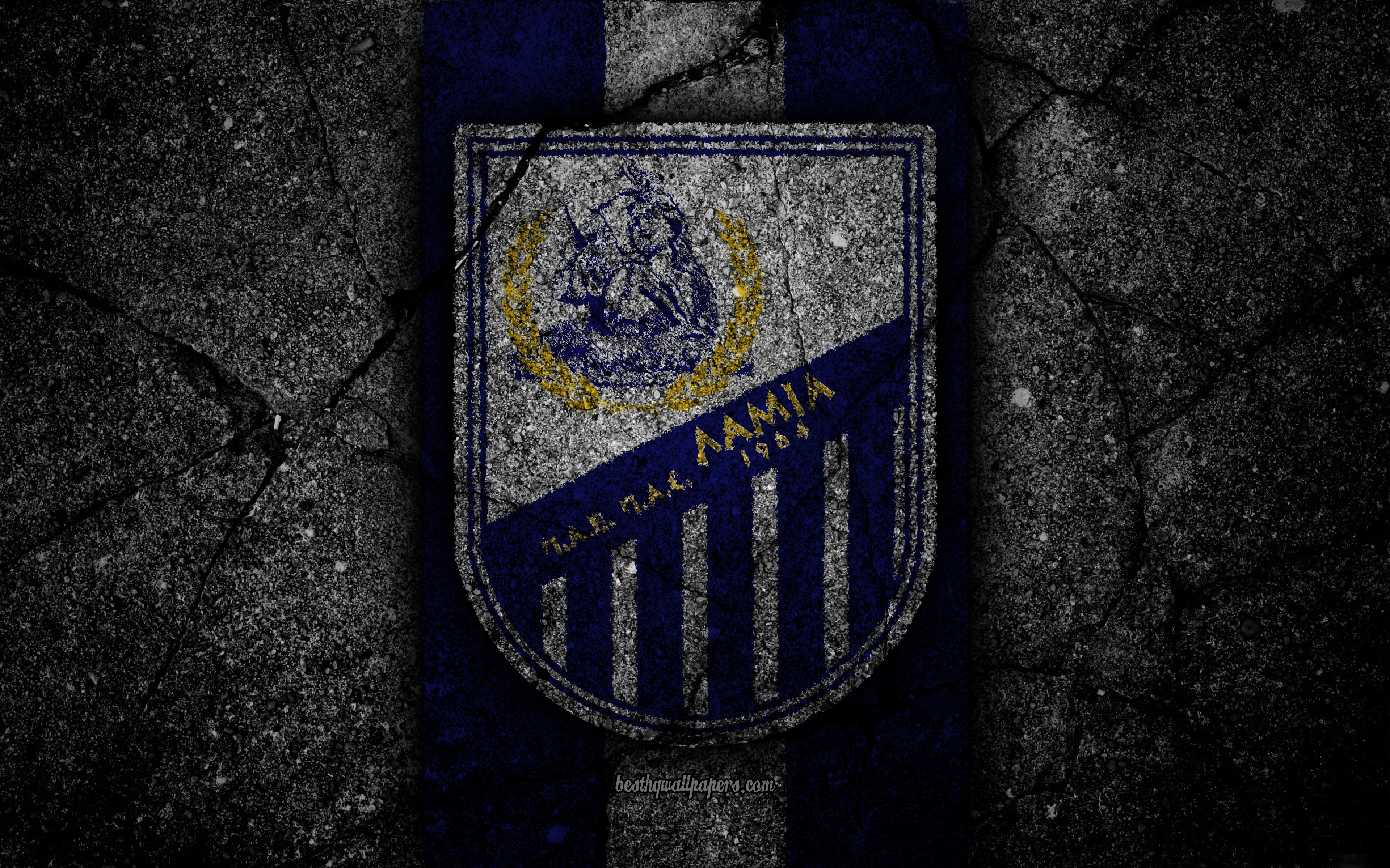 Descarga gratuita de fondo de pantalla para móvil de Fútbol, Logo, Emblema, Deporte, Pas Lamia 1964.