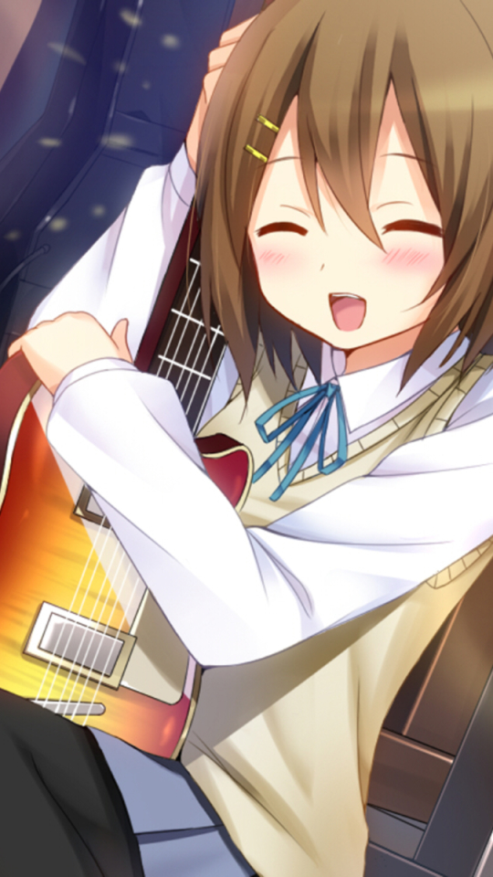 Descarga gratuita de fondo de pantalla para móvil de Animado, ¡kon!, Yui Hirasawa.