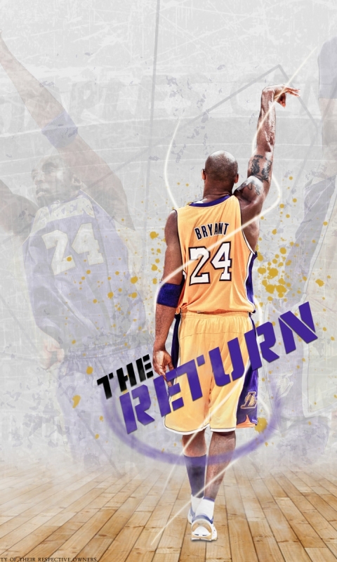 Handy-Wallpaper Sport, Basketball, Kobe Bryant kostenlos herunterladen.