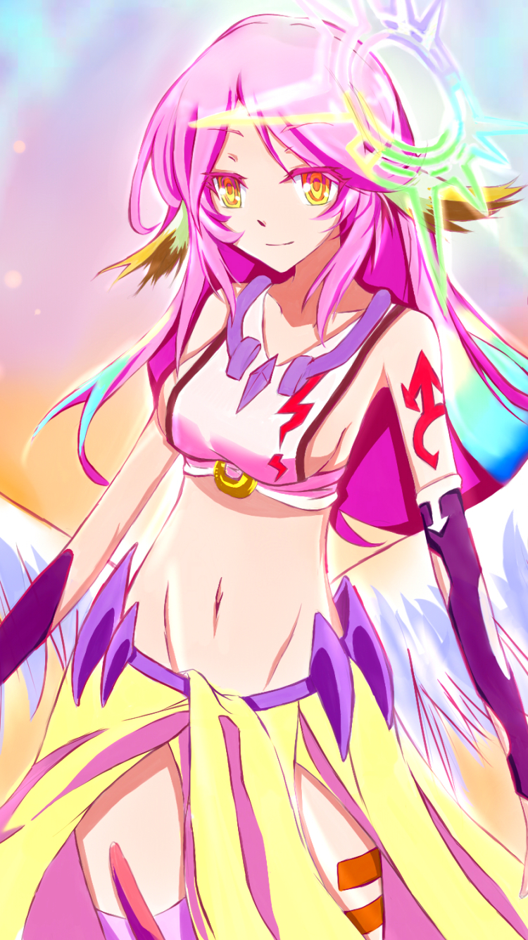 Descarga gratuita de fondo de pantalla para móvil de Animado, No Game No Life, Jibril (Sin Juego Sin Vida).