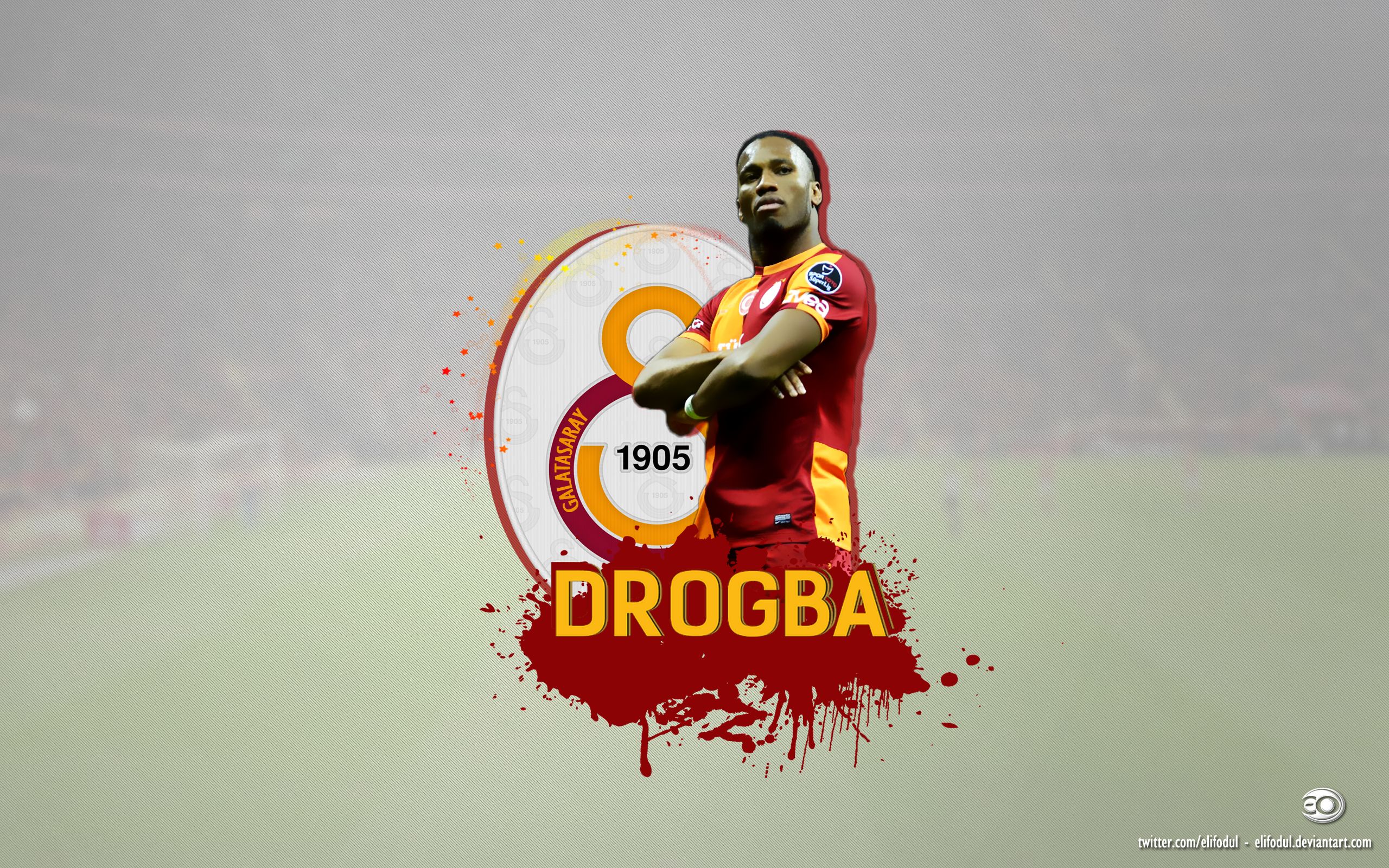 Handy-Wallpaper Sport, Fußball, Didier Drogba, Galatasaray Istanbul kostenlos herunterladen.