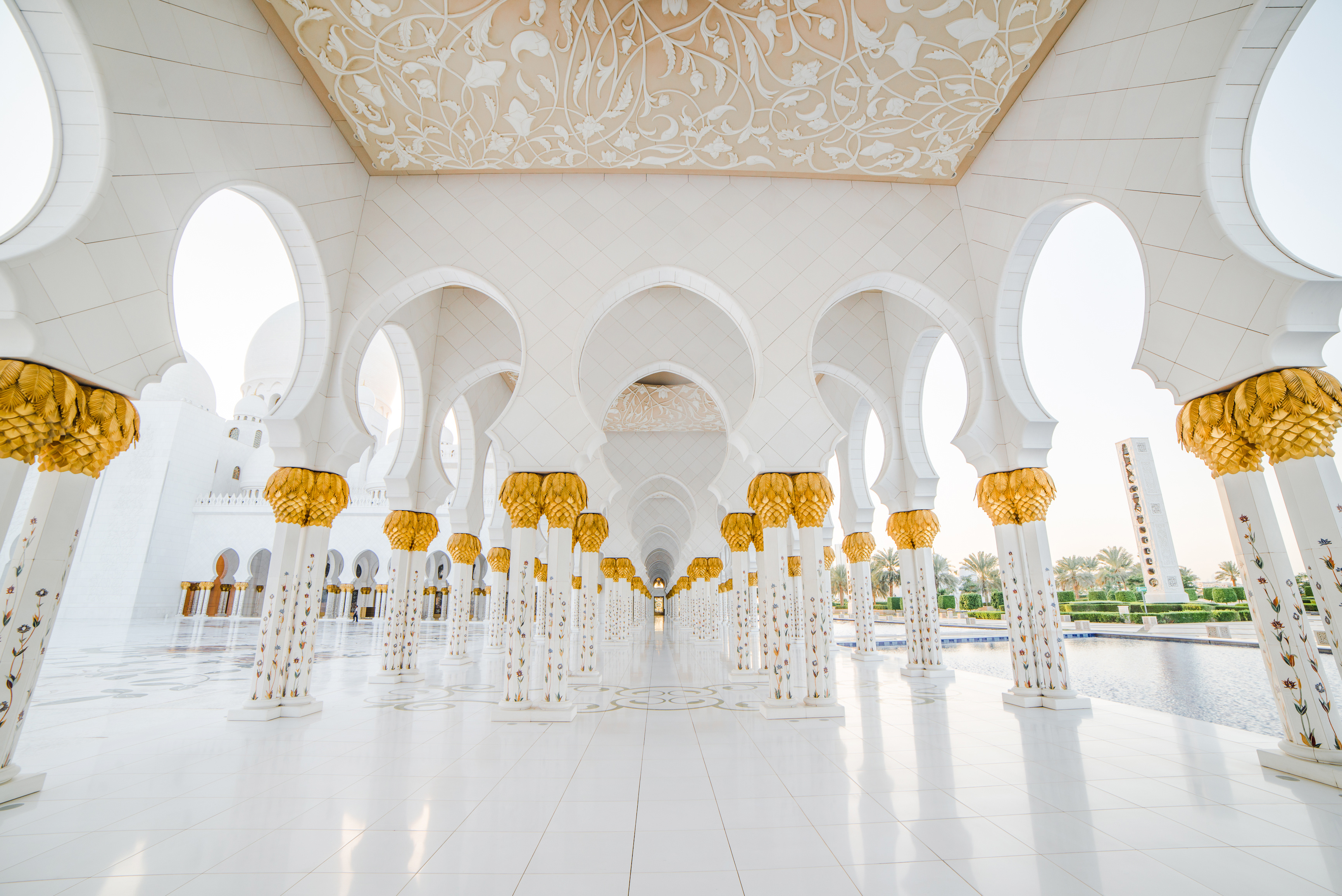 Panoramic Wallpapers Sheikh Zayed Grand Mosque 