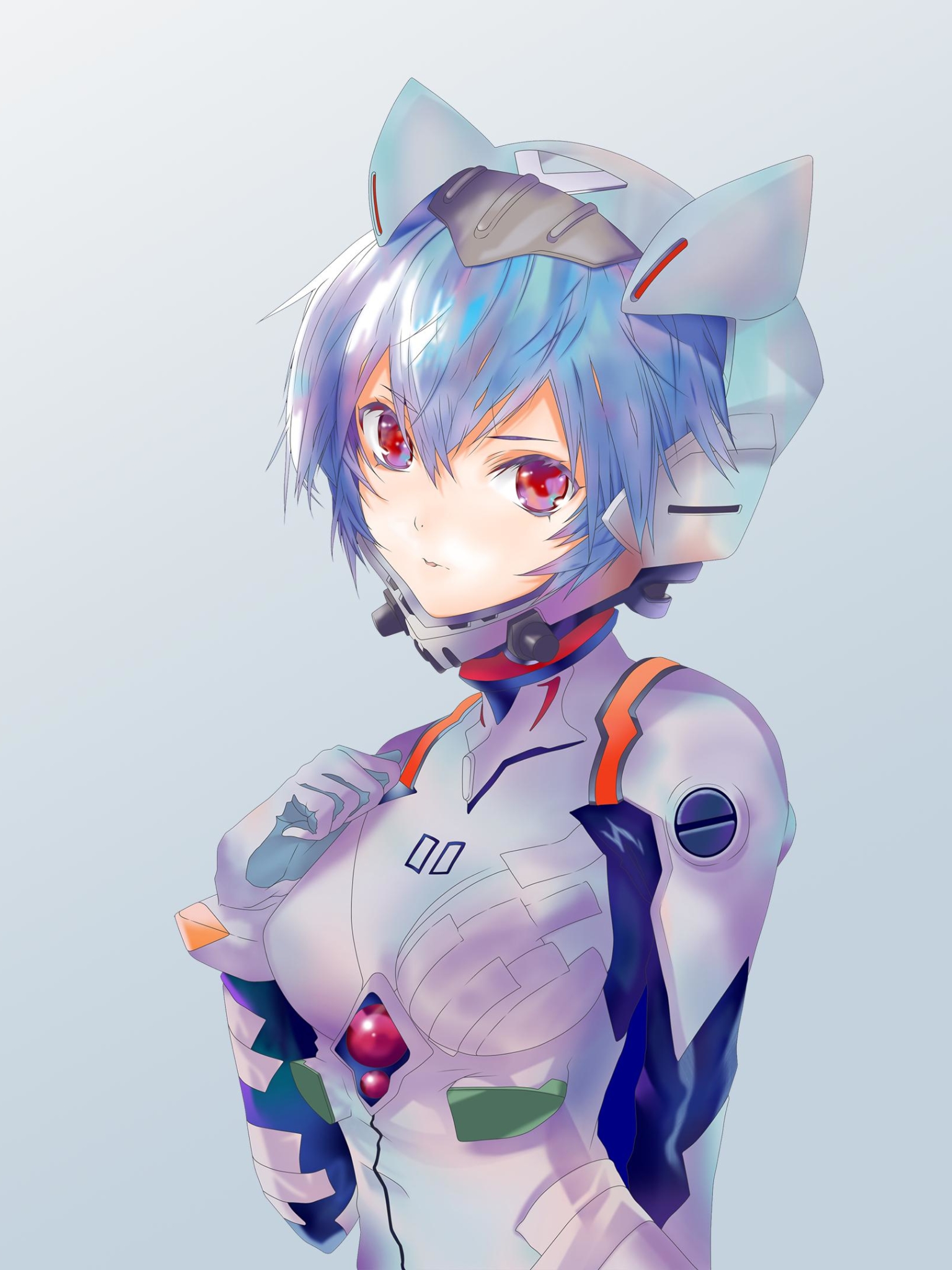 Handy-Wallpaper Evangelion, Animes, Neon Genesis Evangelion, Rei Ayanami kostenlos herunterladen.