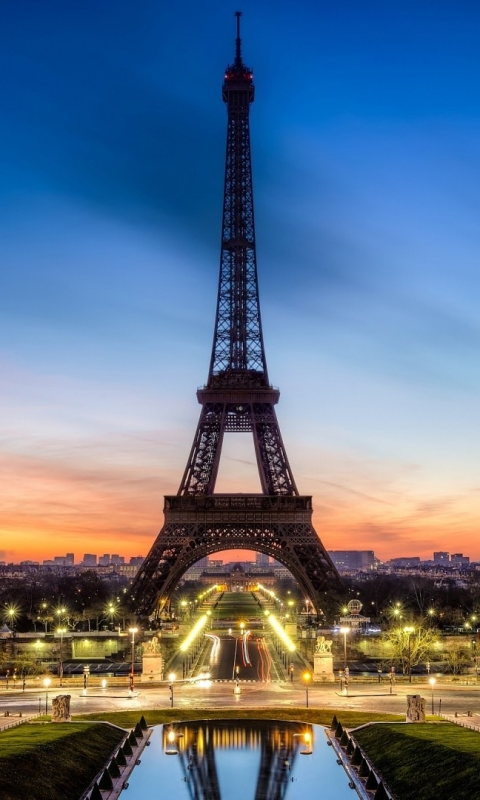 Descarga gratuita de fondo de pantalla para móvil de París, Torre Eiffel, Monumentos, Hecho Por El Hombre.