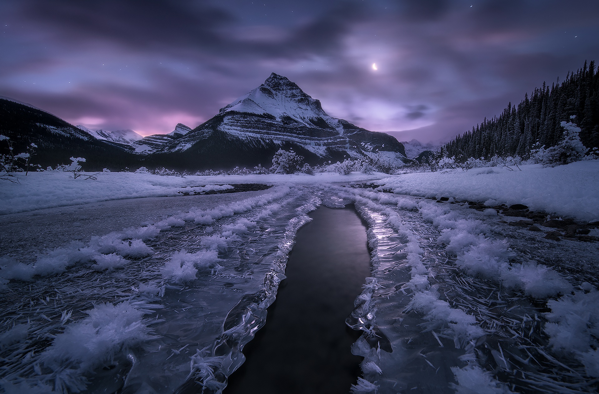 PCデスクトップに冬, 自然, 氷, 山, ピーク, 地球画像を無料でダウンロード