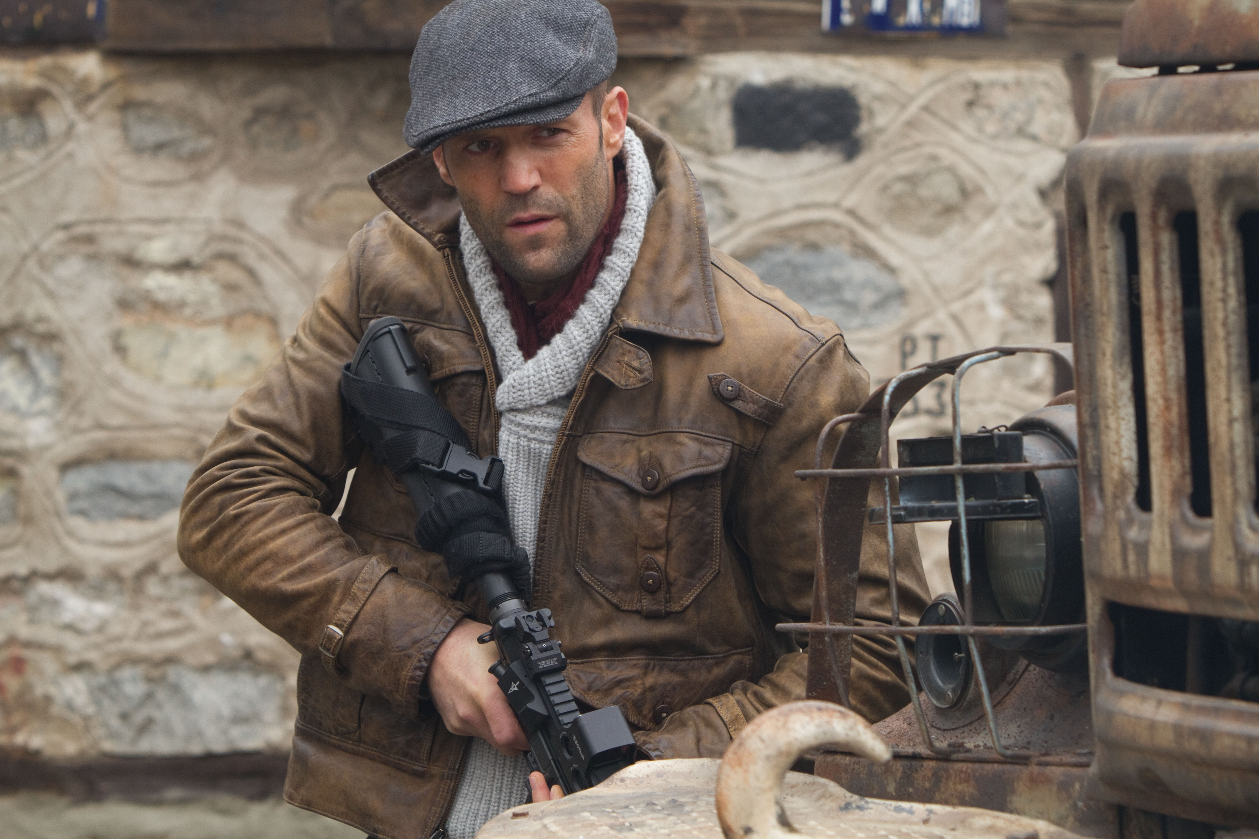 jason statham, movie, the expendables 2, lee christmas, the expendables cellphone