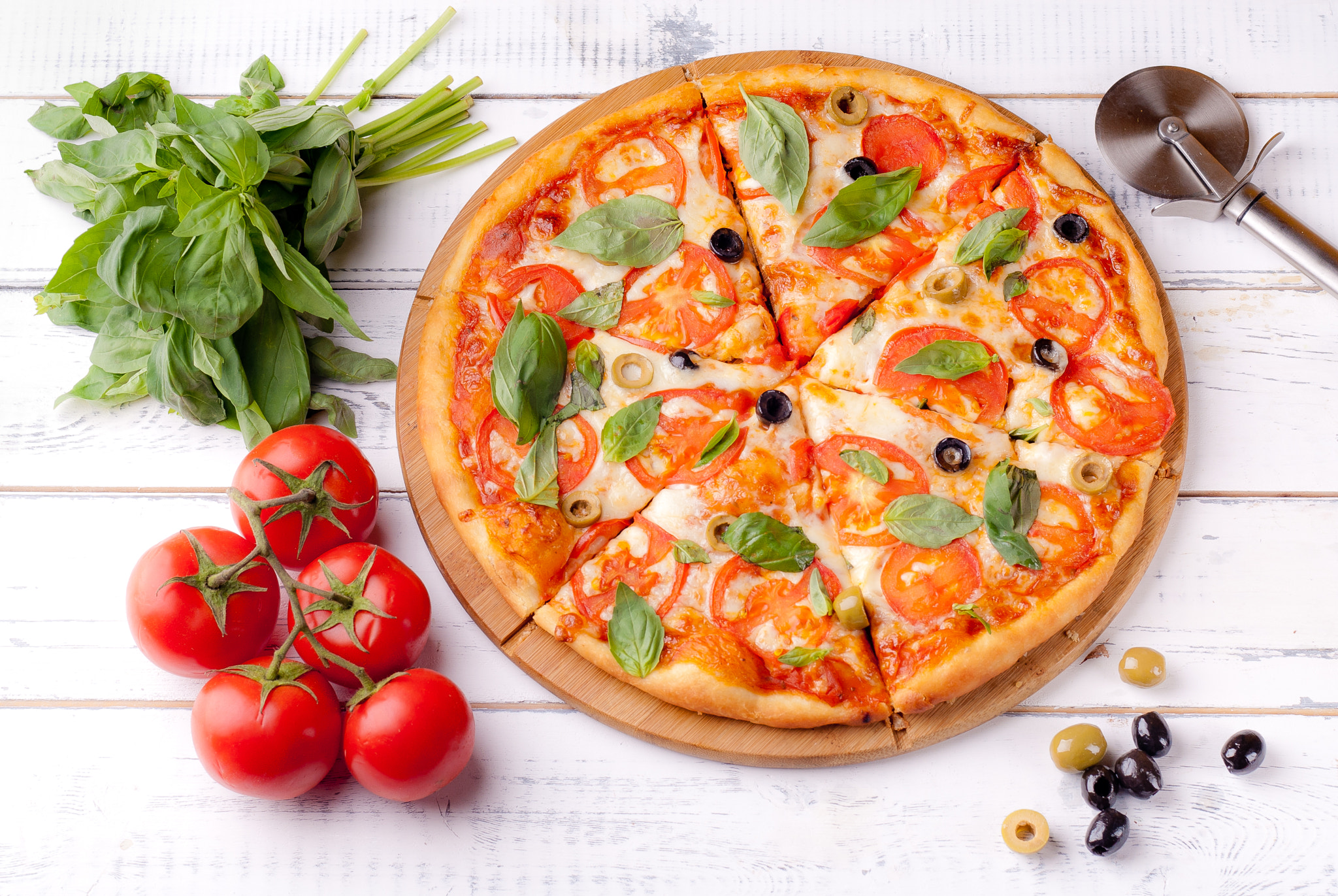 945006 descargar fondo de pantalla alimento, pizza, aceituna, bodegón, tomate: protectores de pantalla e imágenes gratis