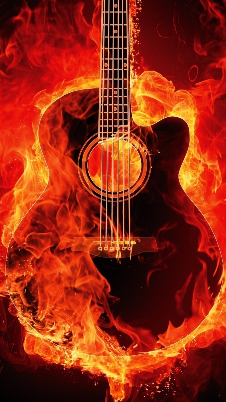 Download mobile wallpaper Music, Guitar for free.