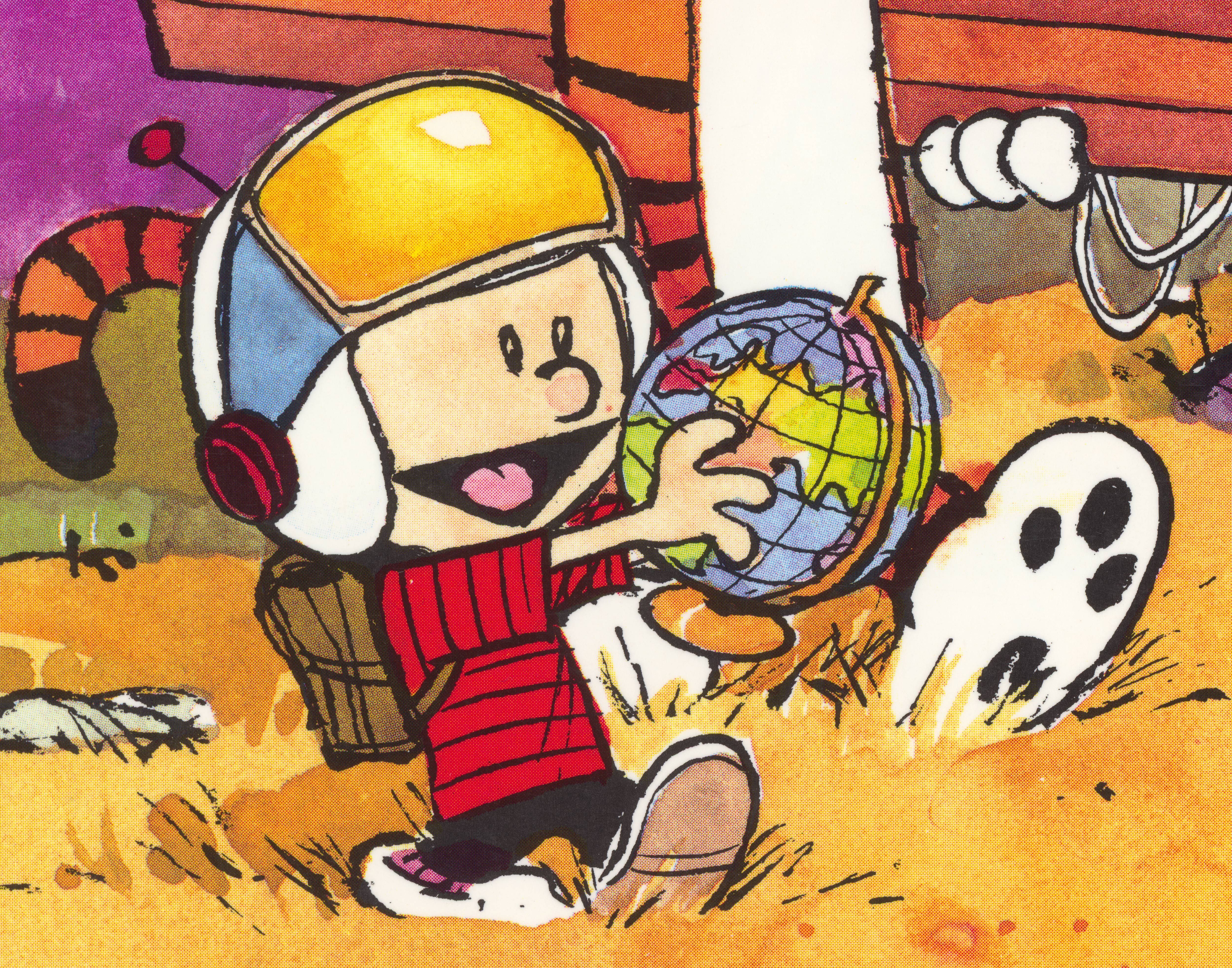 Baixar papel de parede para celular de História Em Quadrinhos, Calvino (Calvino E Hobbes), Calvin E Hobbes gratuito.