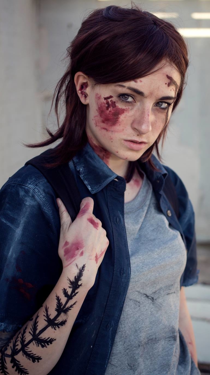 Download mobile wallpaper Women, Cosplay, Ellie (The Last Of Us), The Last Of Us Part Ii for free.