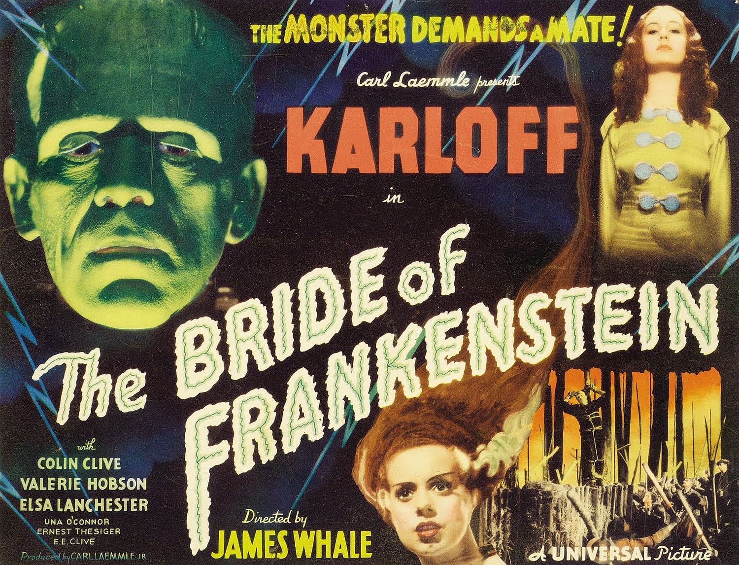 movie, the bride of frankenstein