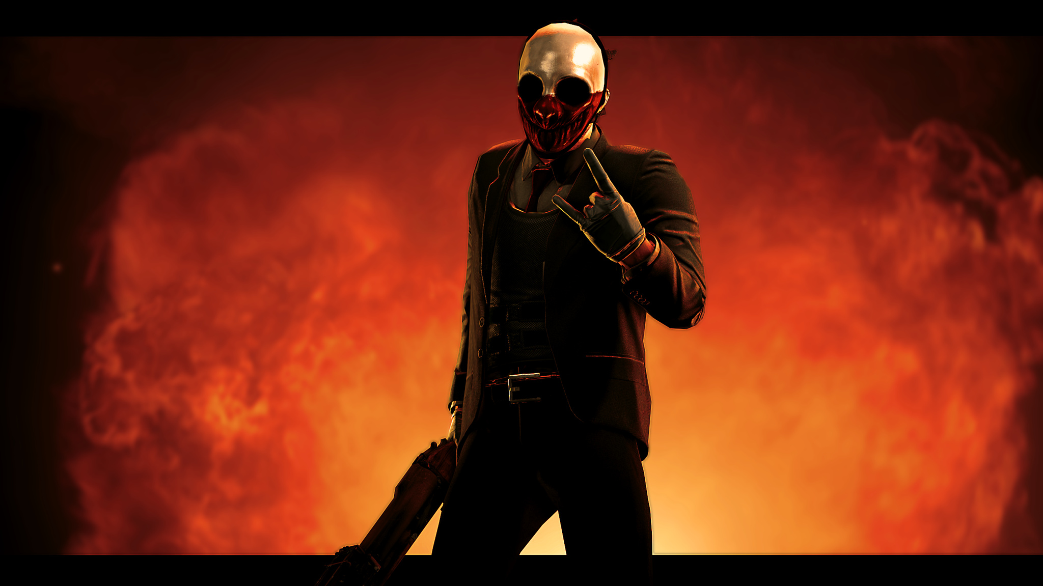 Download mobile wallpaper Video Game, Payday, Payday 2, Wolf (Payday) for free.
