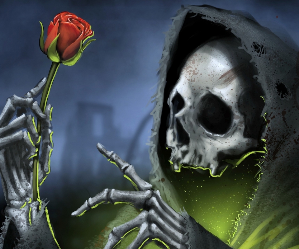 Free download wallpaper Dark, Skull on your PC desktop