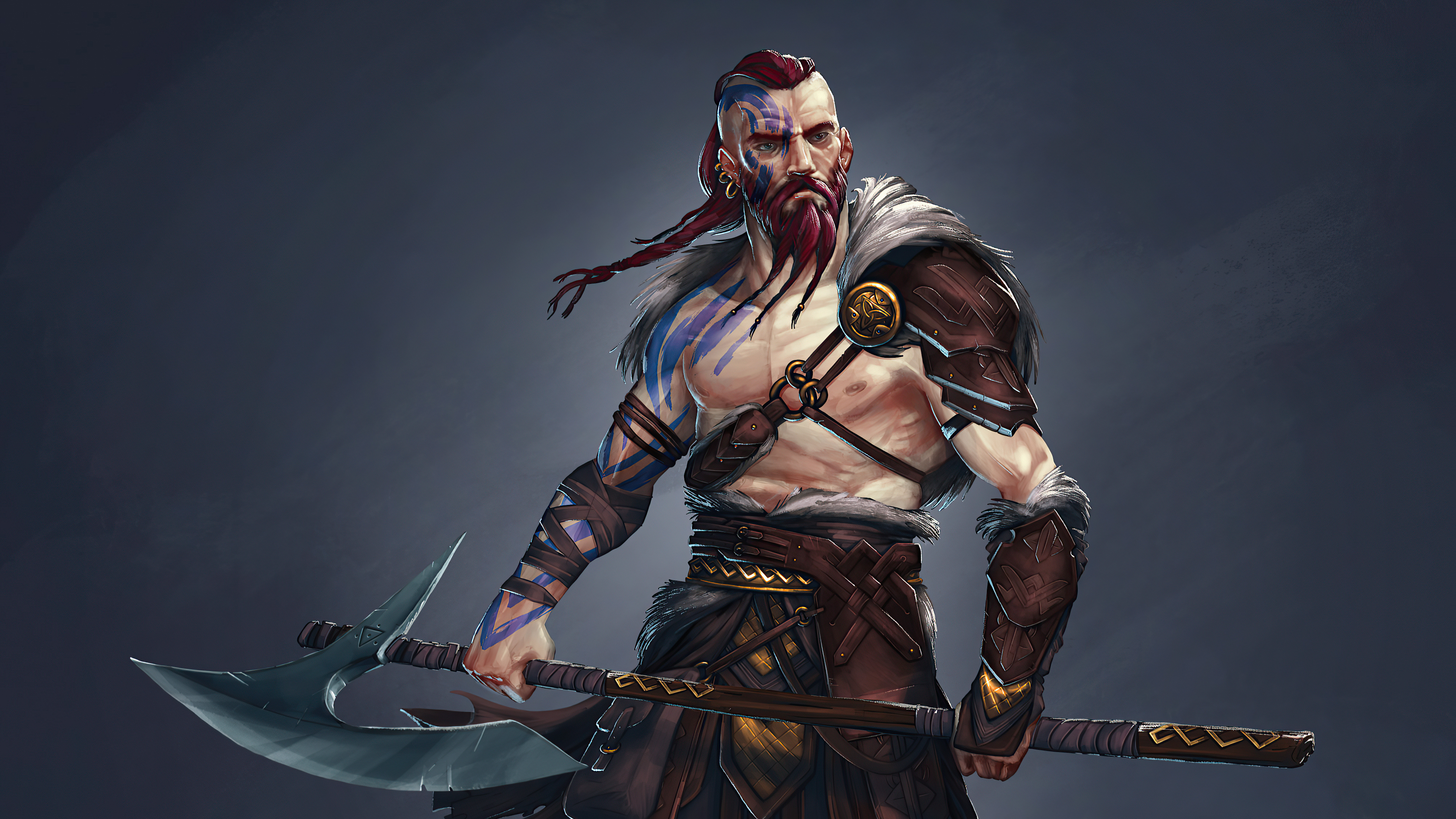 Free download wallpaper Fantasy, Warrior, Viking on your PC desktop