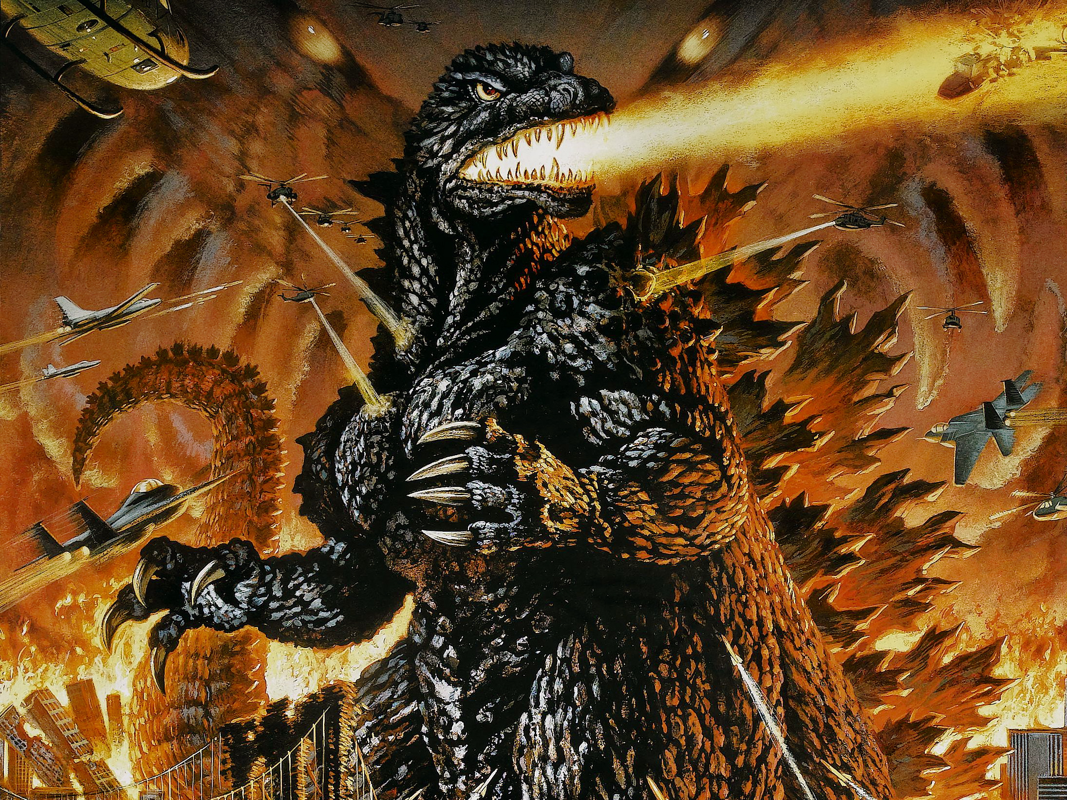 Melhores papéis de parede de Godzilla 2000 para tela do telefone