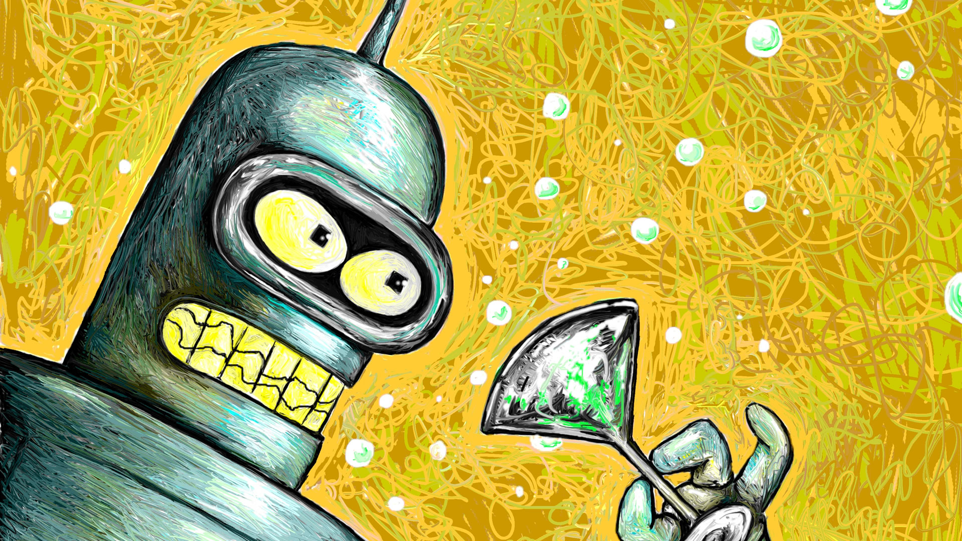 Laden Sie das Roboter, Science Fiction, Fernsehserien, None, Bender (Futurama)-Bild kostenlos auf Ihren PC-Desktop herunter