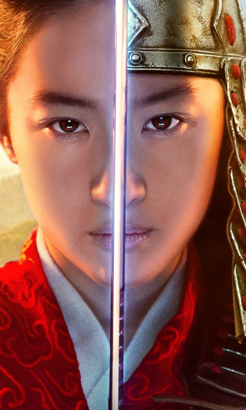 Download mobile wallpaper Movie, Liu Yifei, Mulan, Mulan (2020) for free.