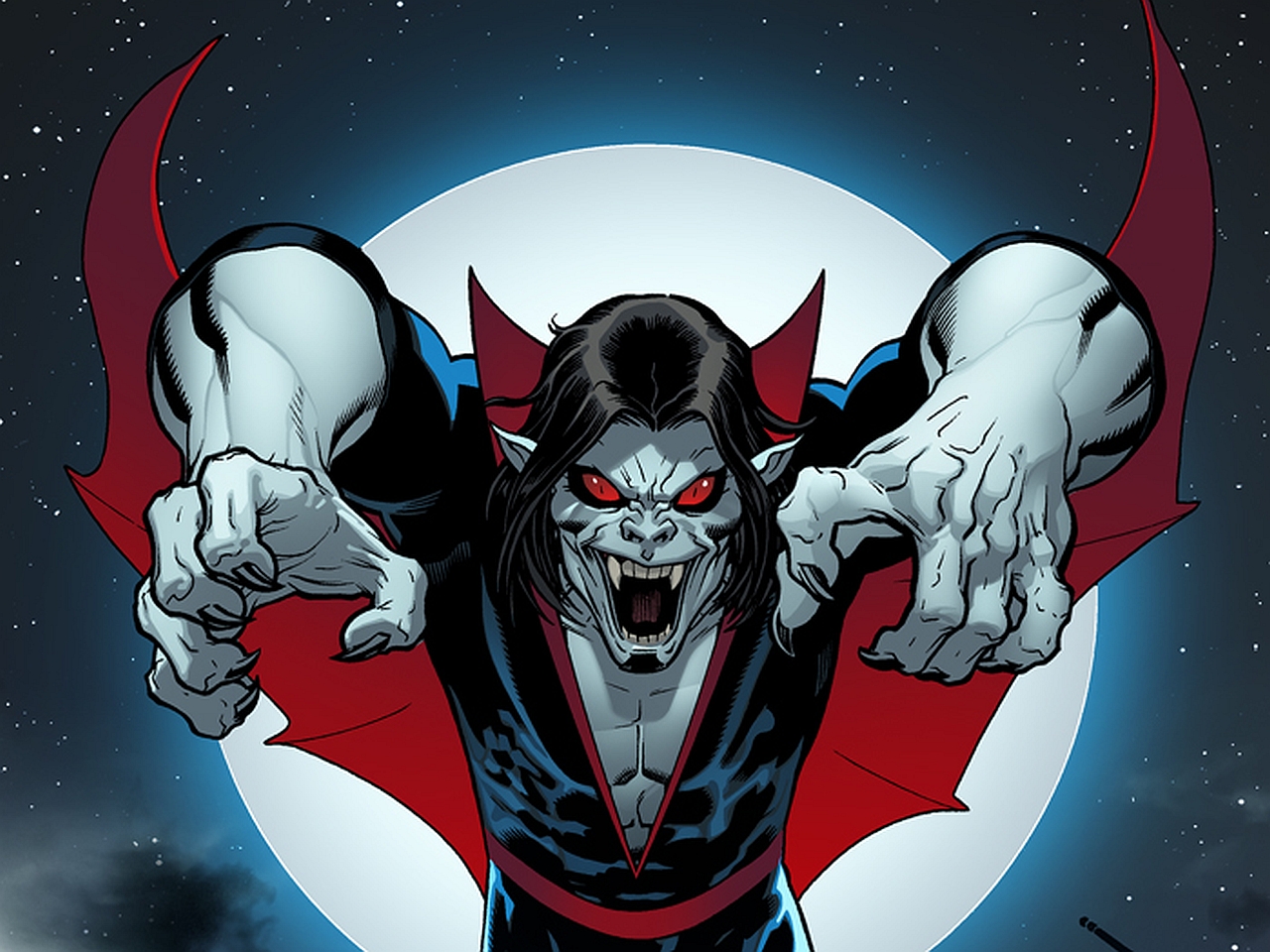 Laden Sie Morbius Der Lebende Vampir HD-Desktop-Hintergründe herunter