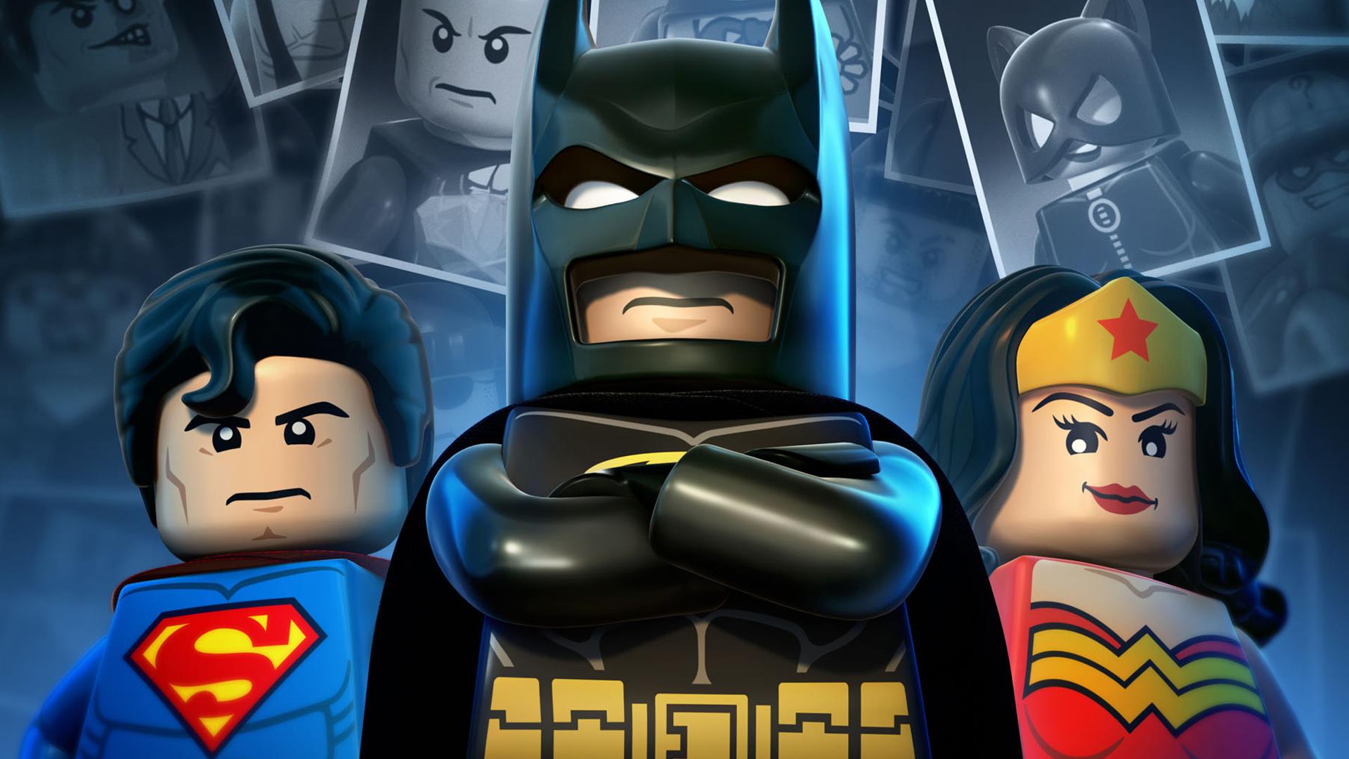 260856 télécharger l'image lego batman 2: dc super heroes, lego, jeux vidéo, homme chauve souris, catwoman, lex luthor, superman, deux faces, wonder woman - fonds d'écran et économiseurs d'écran gratuits