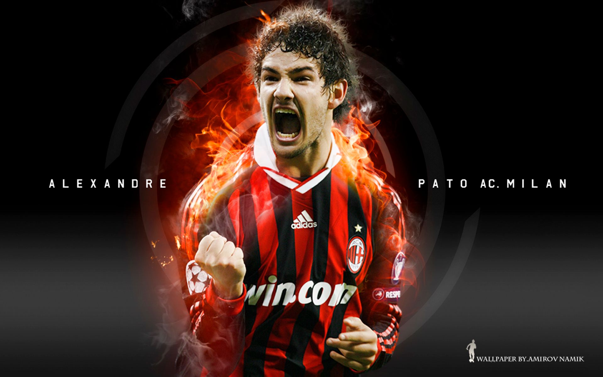 Descarga gratuita de fondo de pantalla para móvil de Fútbol, Deporte, A C Milan, Alejandro Pato.