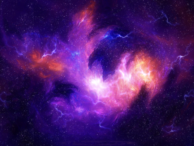 Download mobile wallpaper Space, Purple, Sci Fi for free.