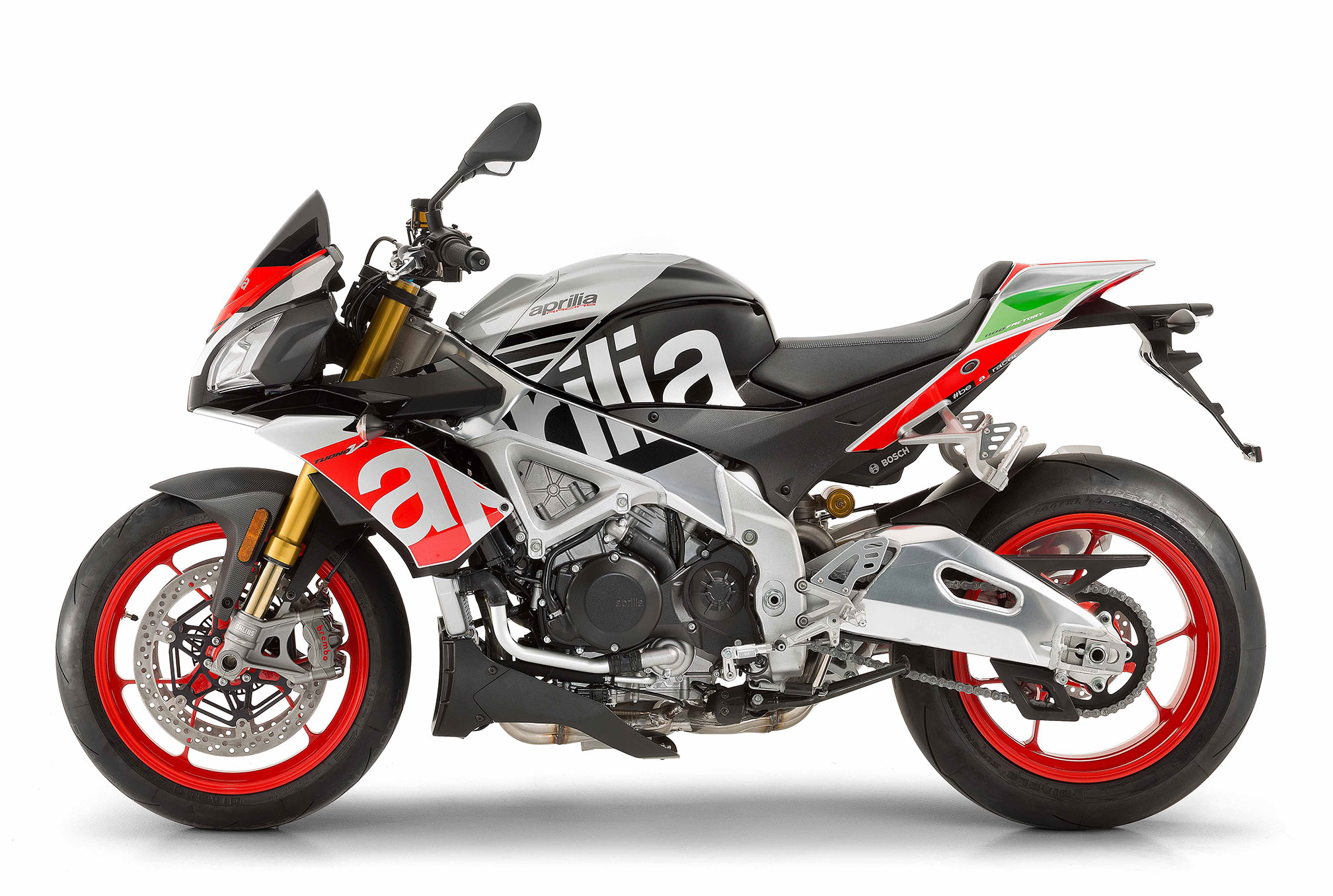 Завантажити шпалери Aprilia Tuono V4 1100 Factory на телефон безкоштовно