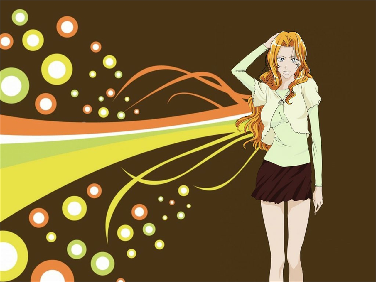 Download mobile wallpaper Anime, Bleach, Rangiku Matsumoto for free.