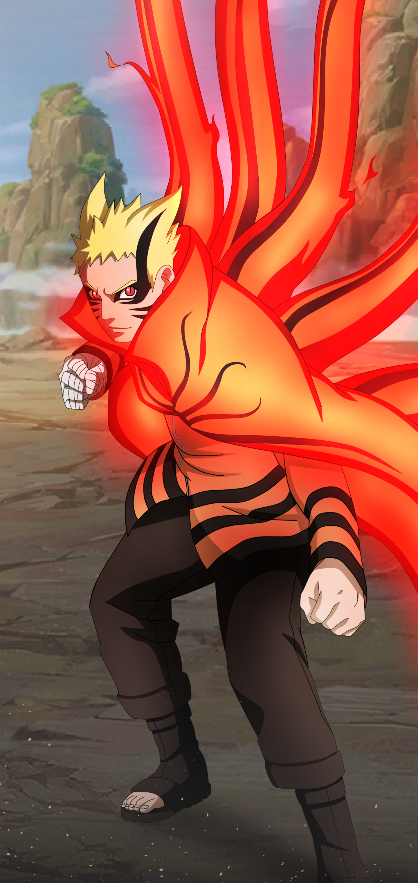 Laden Sie das Naruto, Animes, Naruto Uzumaki, Boruto, Baryon Modus (Naruto)-Bild kostenlos auf Ihren PC-Desktop herunter