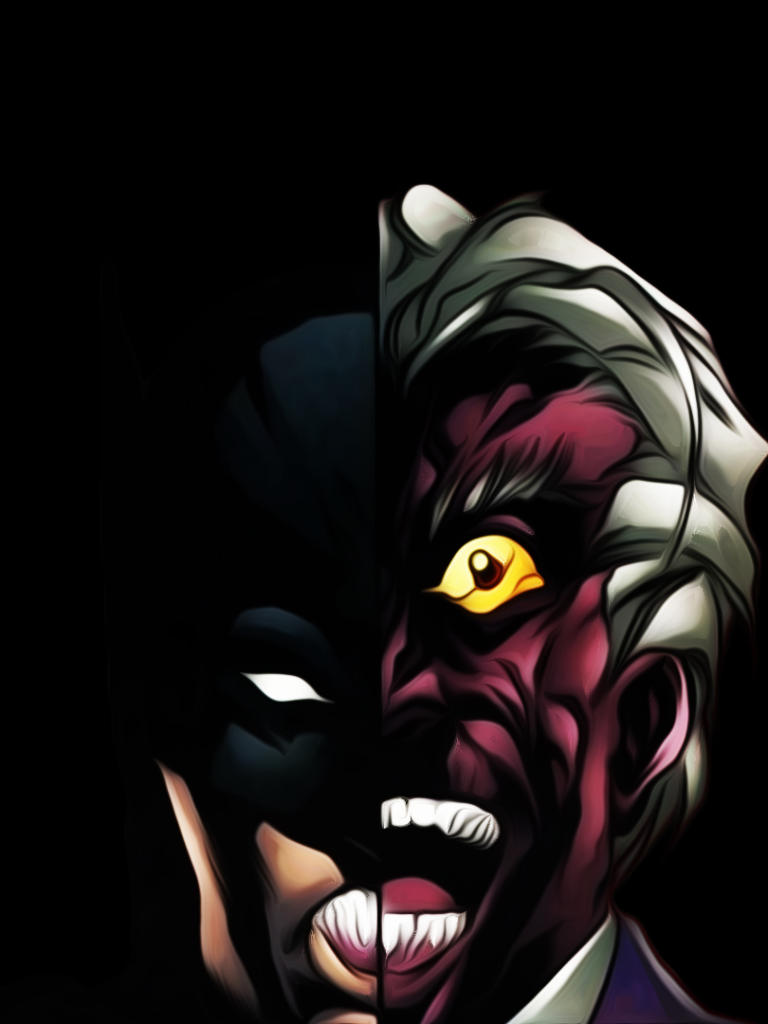 Descarga gratuita de fondo de pantalla para móvil de Historietas, The Batman, Hombre Murciélago, Dos Caras.