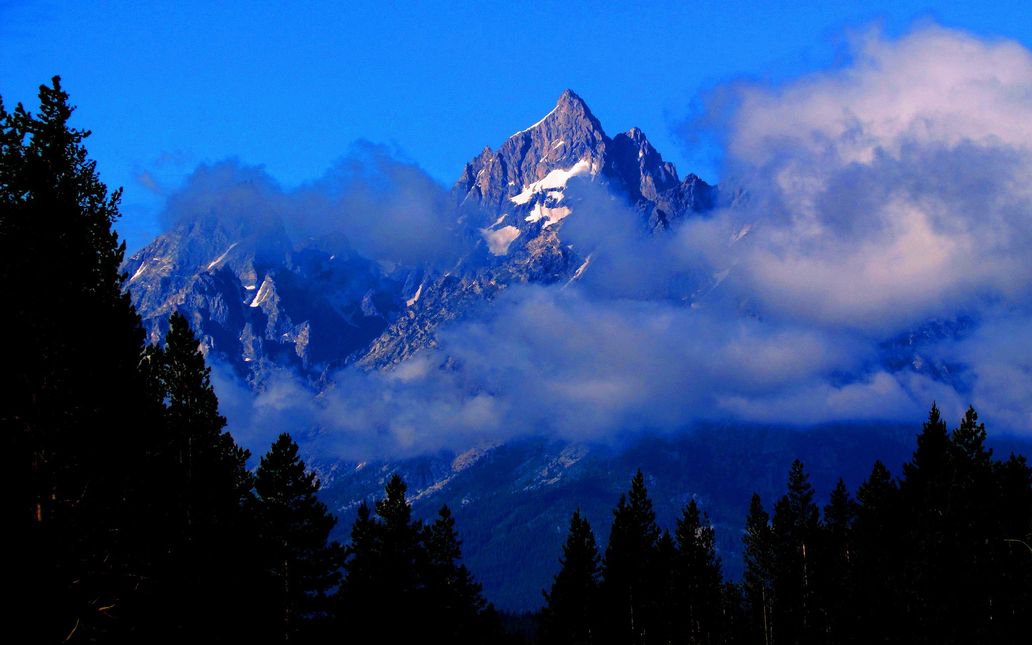 Baixe gratuitamente a imagem Paisagem, Montanhas, Montanha, Árvore, Nuvem, Terra/natureza, Neblina na área de trabalho do seu PC