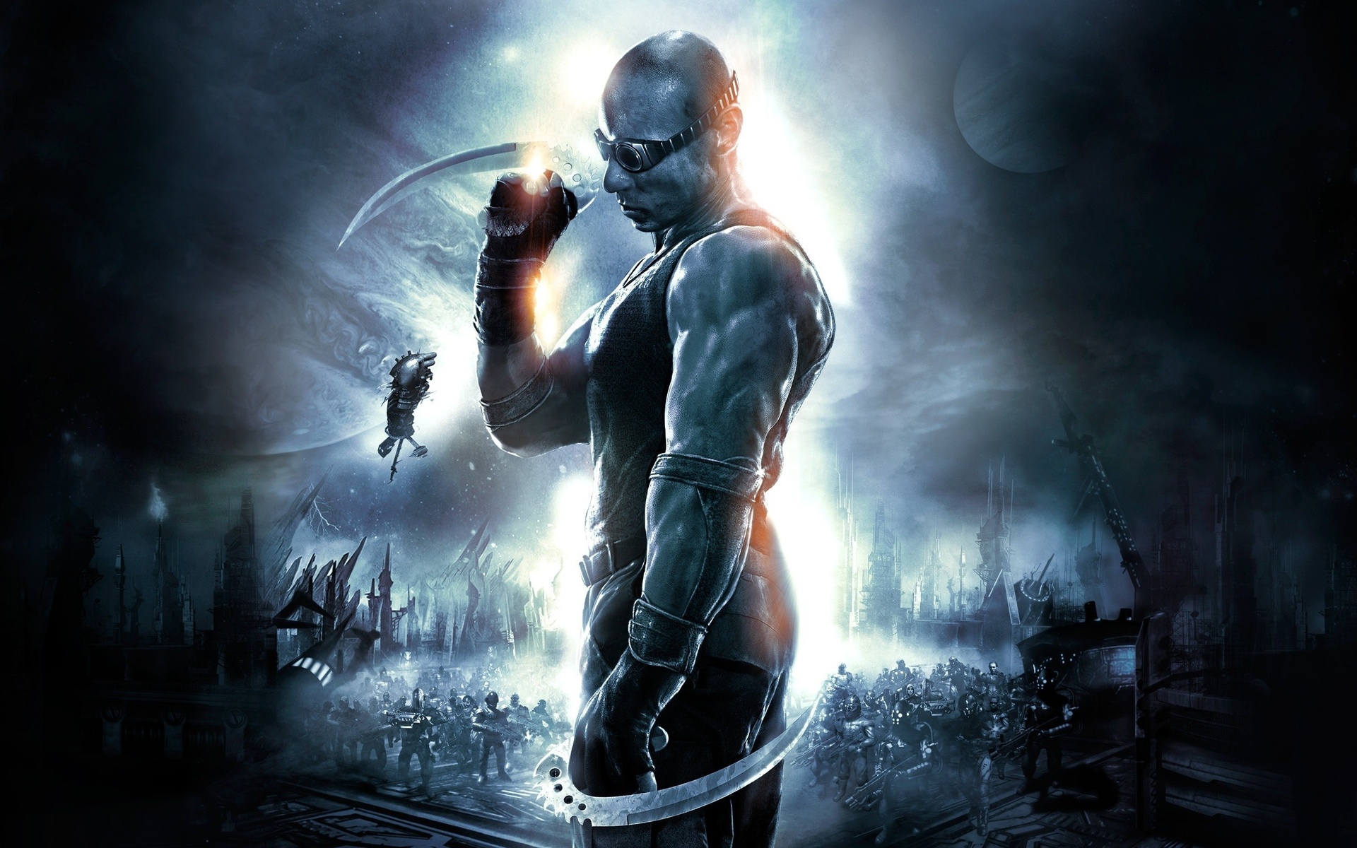 Laden Sie The Chronicles Of Riddick: Assault On Dark Athena HD-Desktop-Hintergründe herunter