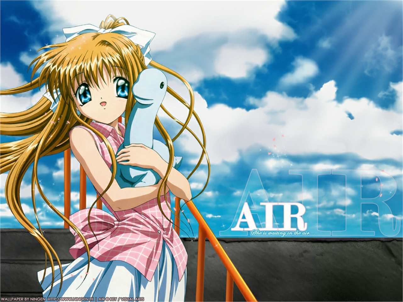 anime, air, misuzu kamio desktop HD wallpaper