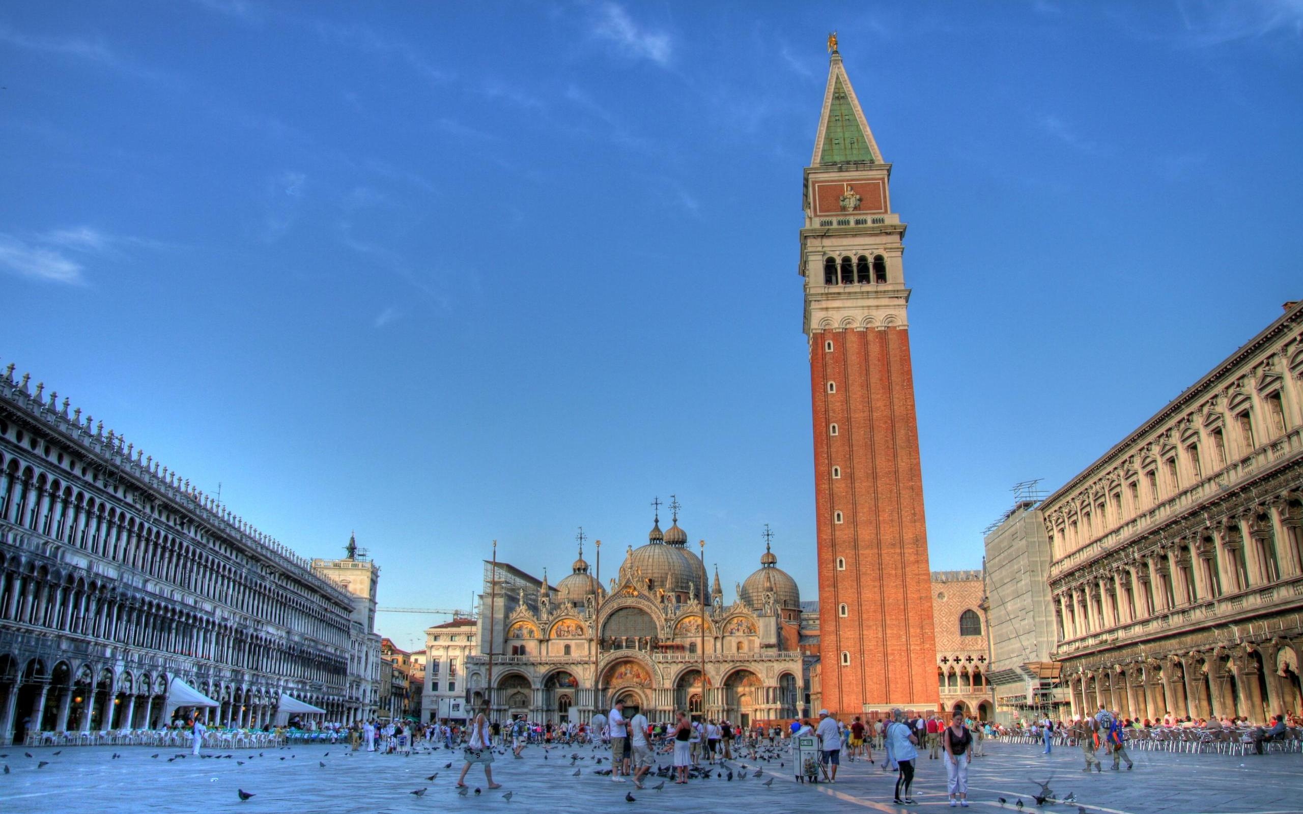 venice, man made, building, italy, st marco plaza