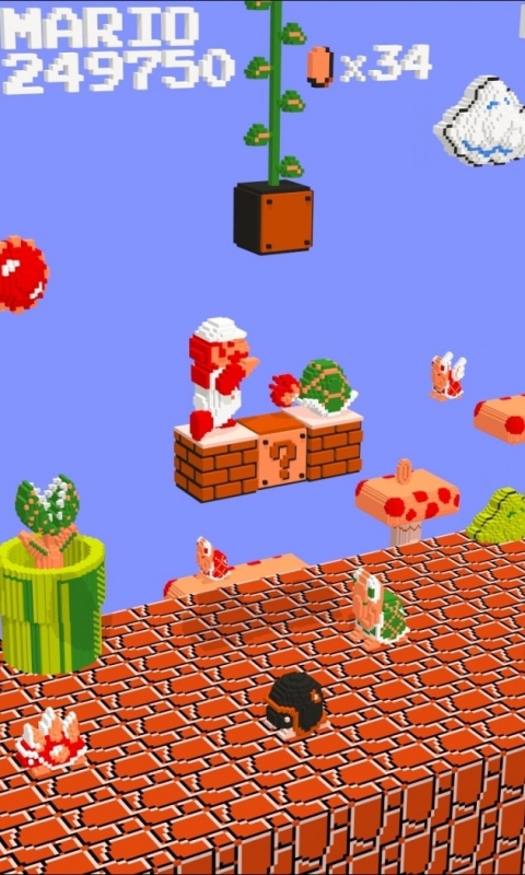 Download mobile wallpaper Mario, Video Game, Super Mario Bros for free.