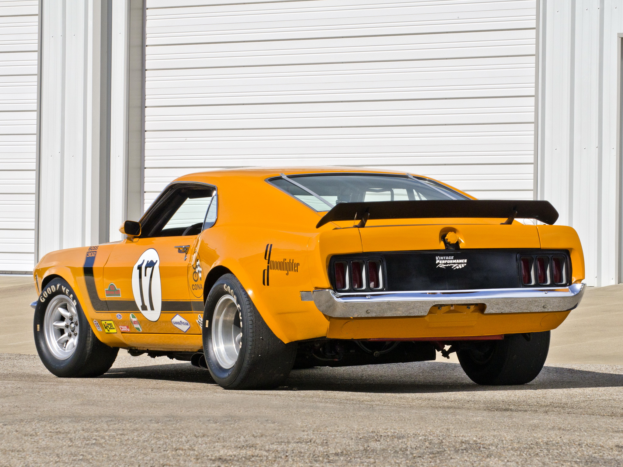 Download mobile wallpaper Ford, Car, Muscle Car, Fastback, Vehicles, Ford Mustang Boss 302, Yellow Car for free.