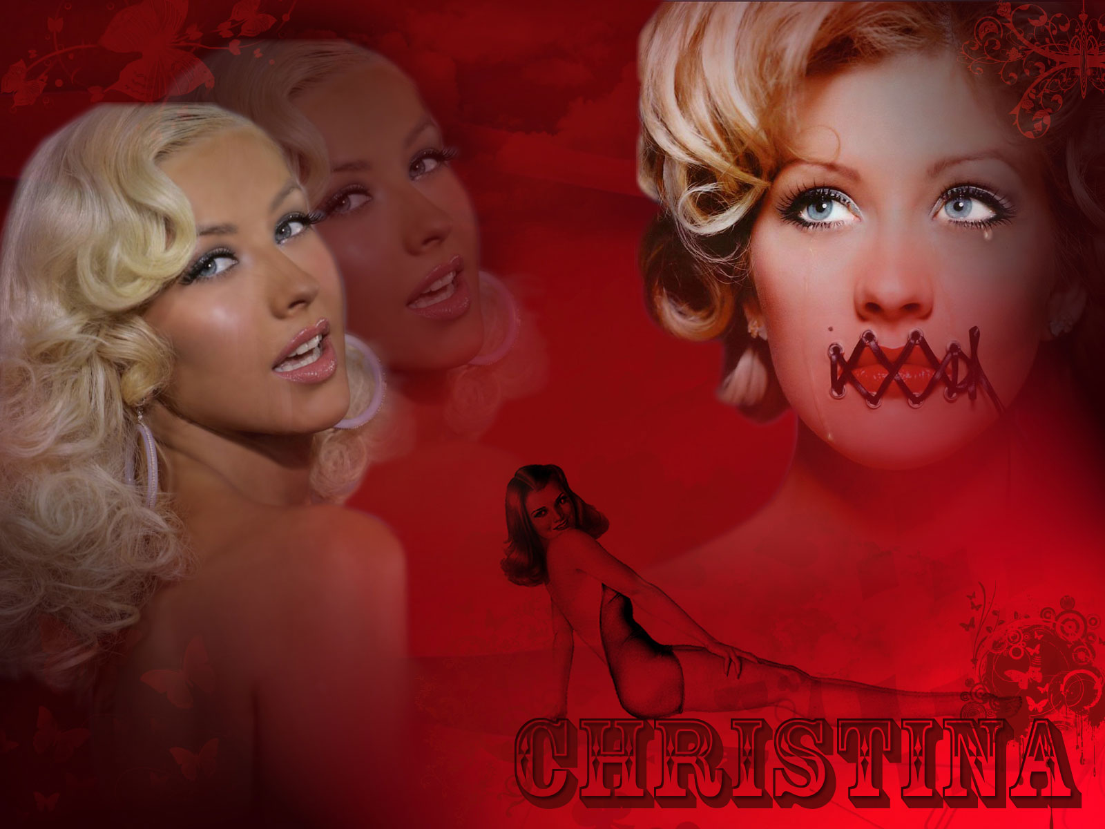 Handy-Wallpaper Musik, Christina Aguilera kostenlos herunterladen.