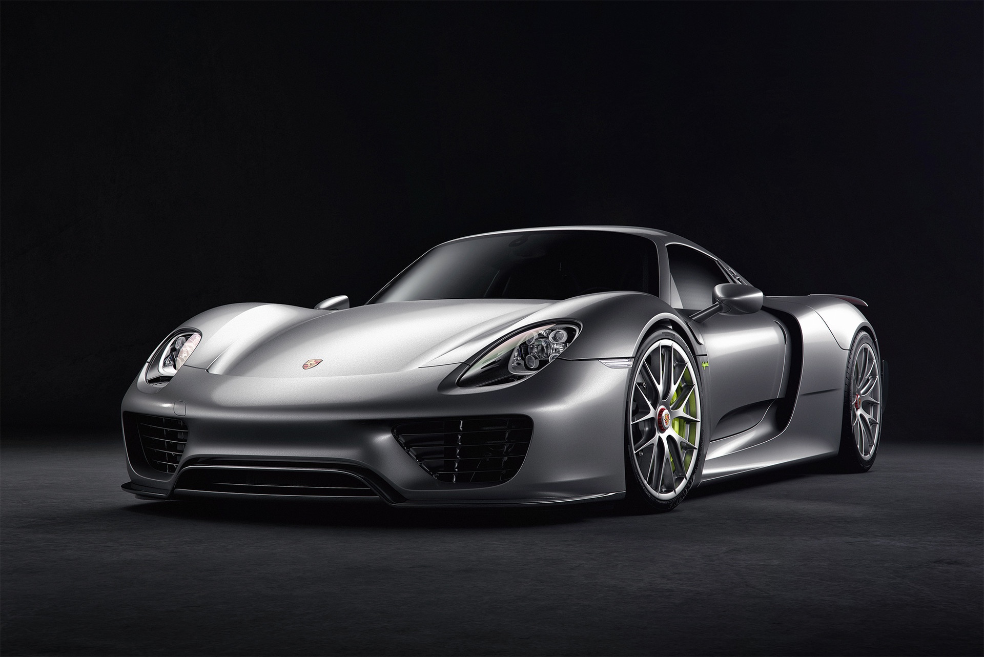 Handy-Wallpaper Porsche, Autos, Fahrzeuge, Silbernes Auto, Porsche 918 Spyder kostenlos herunterladen.