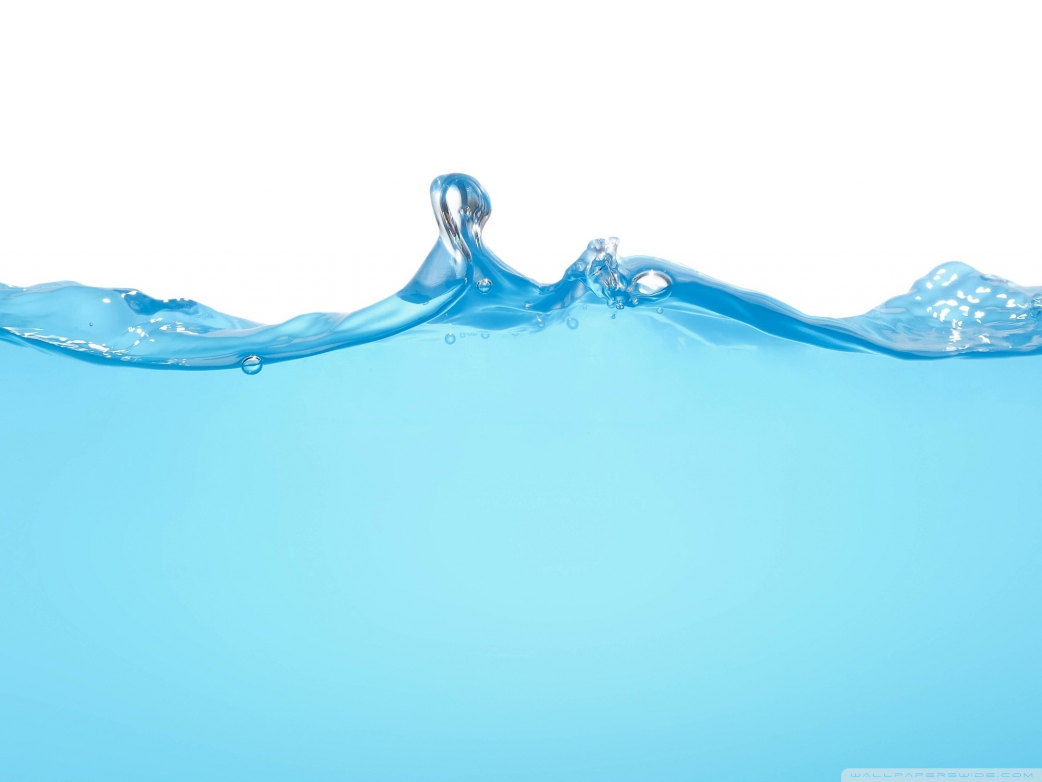 Скачать обои бесплатно Вода, Синий, Художественные картинка на рабочий стол ПК