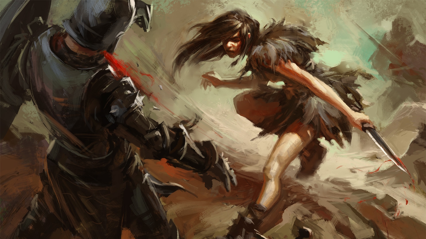 Free download wallpaper Fantasy, Women Warrior on your PC desktop