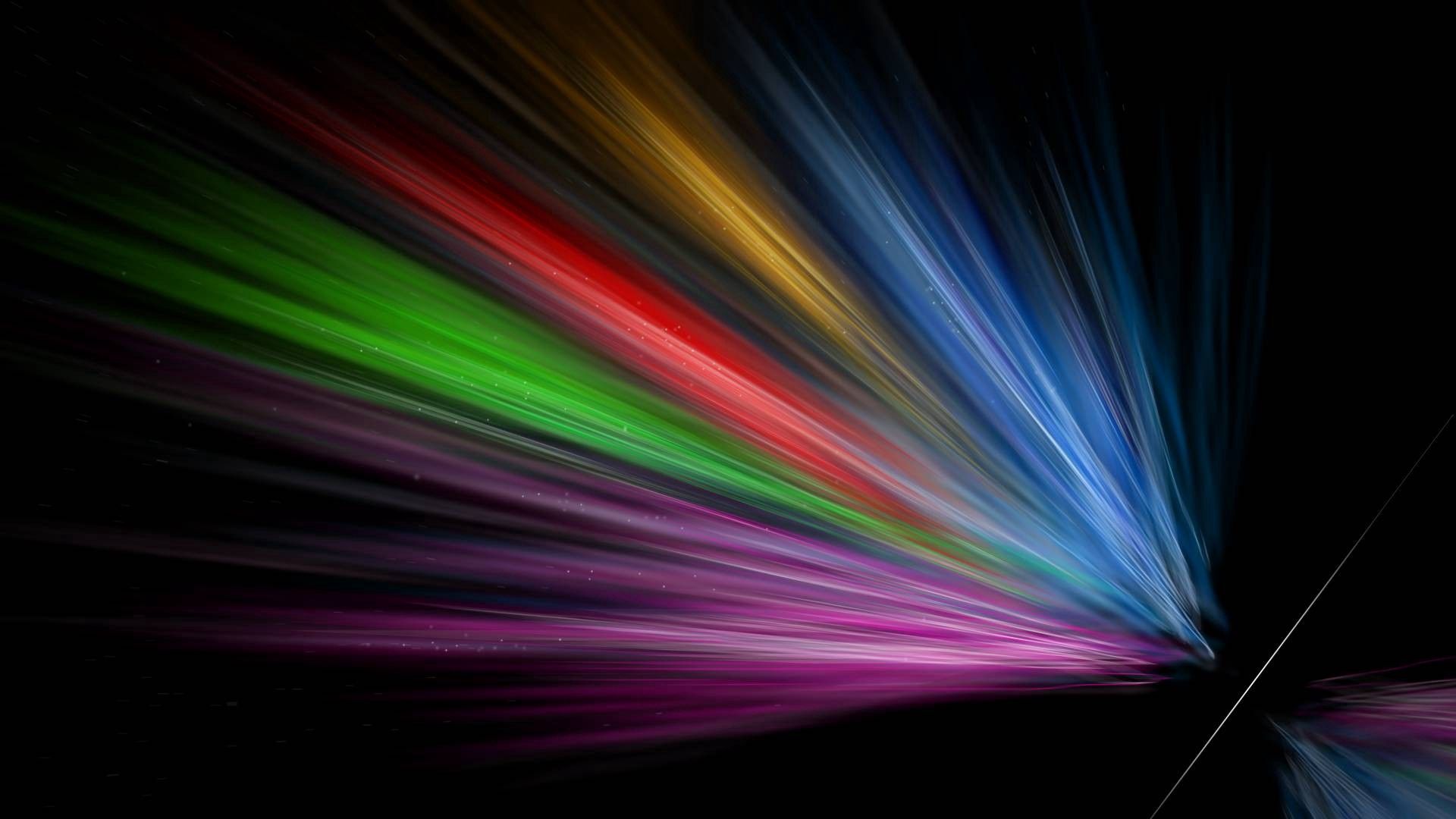 Free download wallpaper Rainbow, Patterns, Shine, Light, Rays, Abstract, Beams, Iridescent on your PC desktop