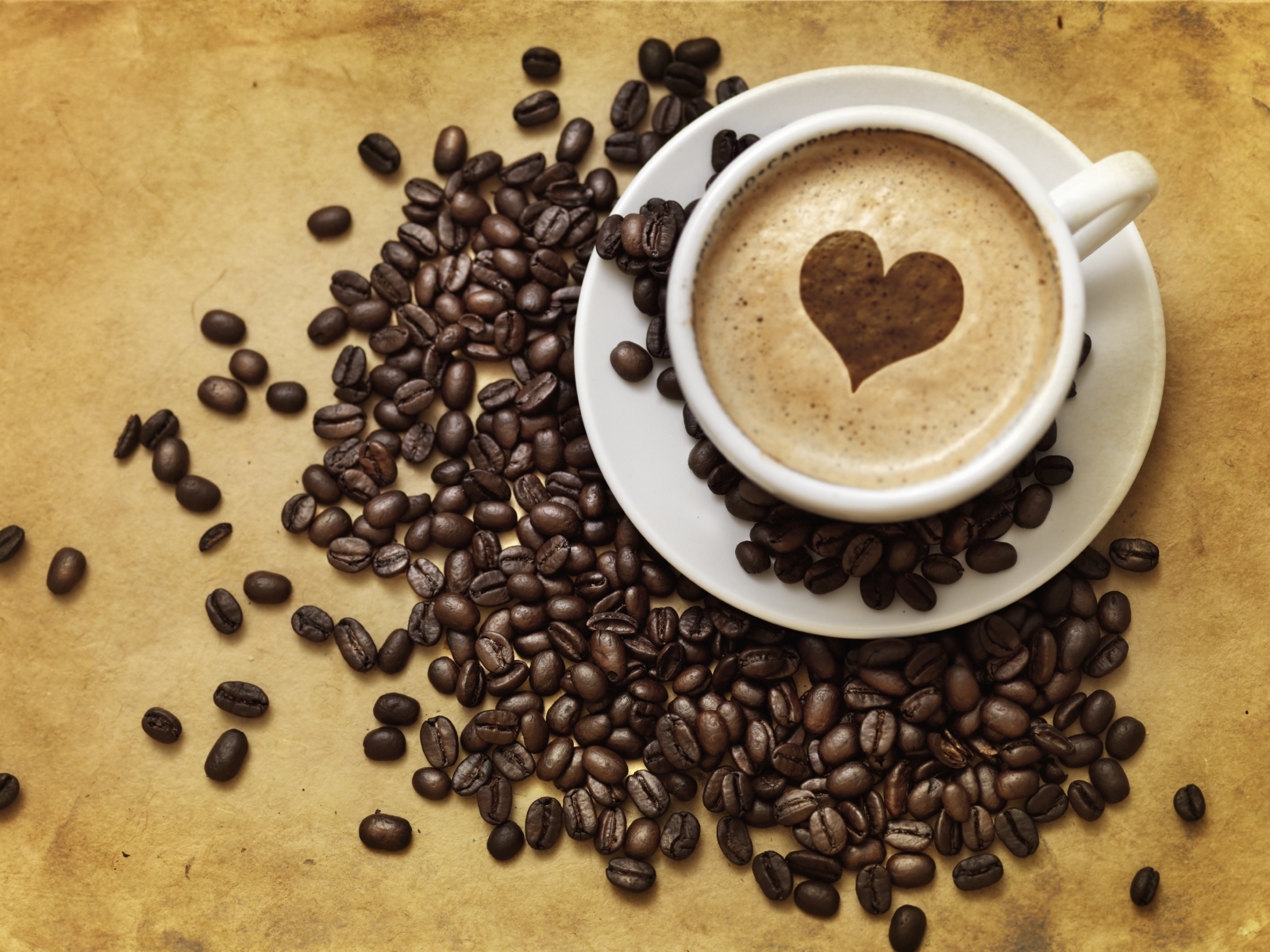love, food, hearts, valentine's day, drinks, coffee HD for desktop 1080p